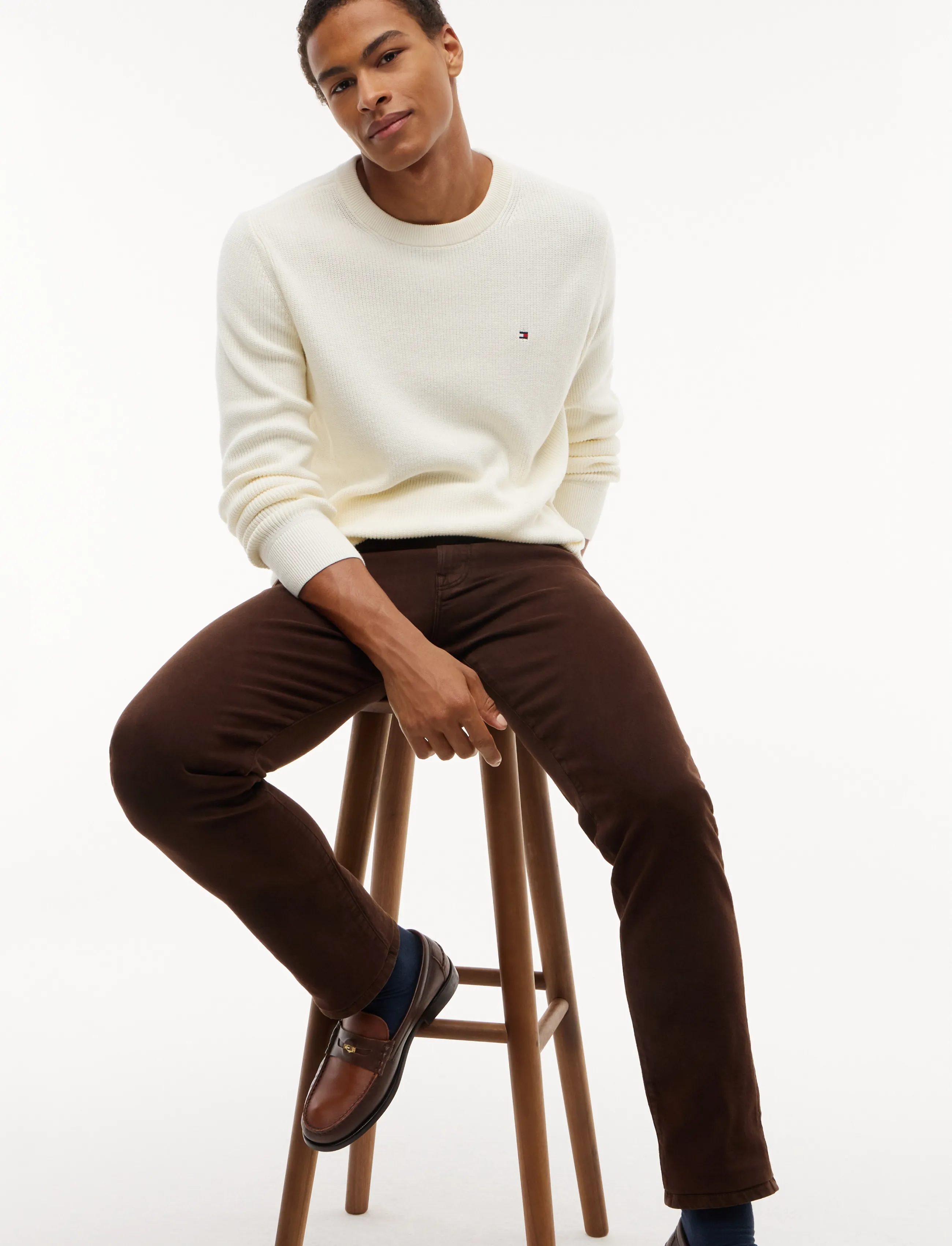 TOMMY HILFIGER Denton Slim Straight Dc Gmd casual byxor herr – bild 5