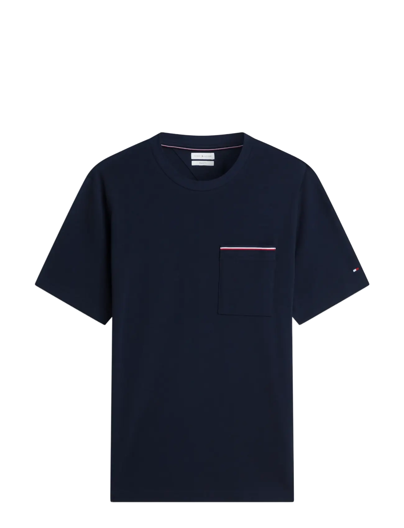 Tommy Hilfiger - RWB PIQUE TEE - navy blue - 1