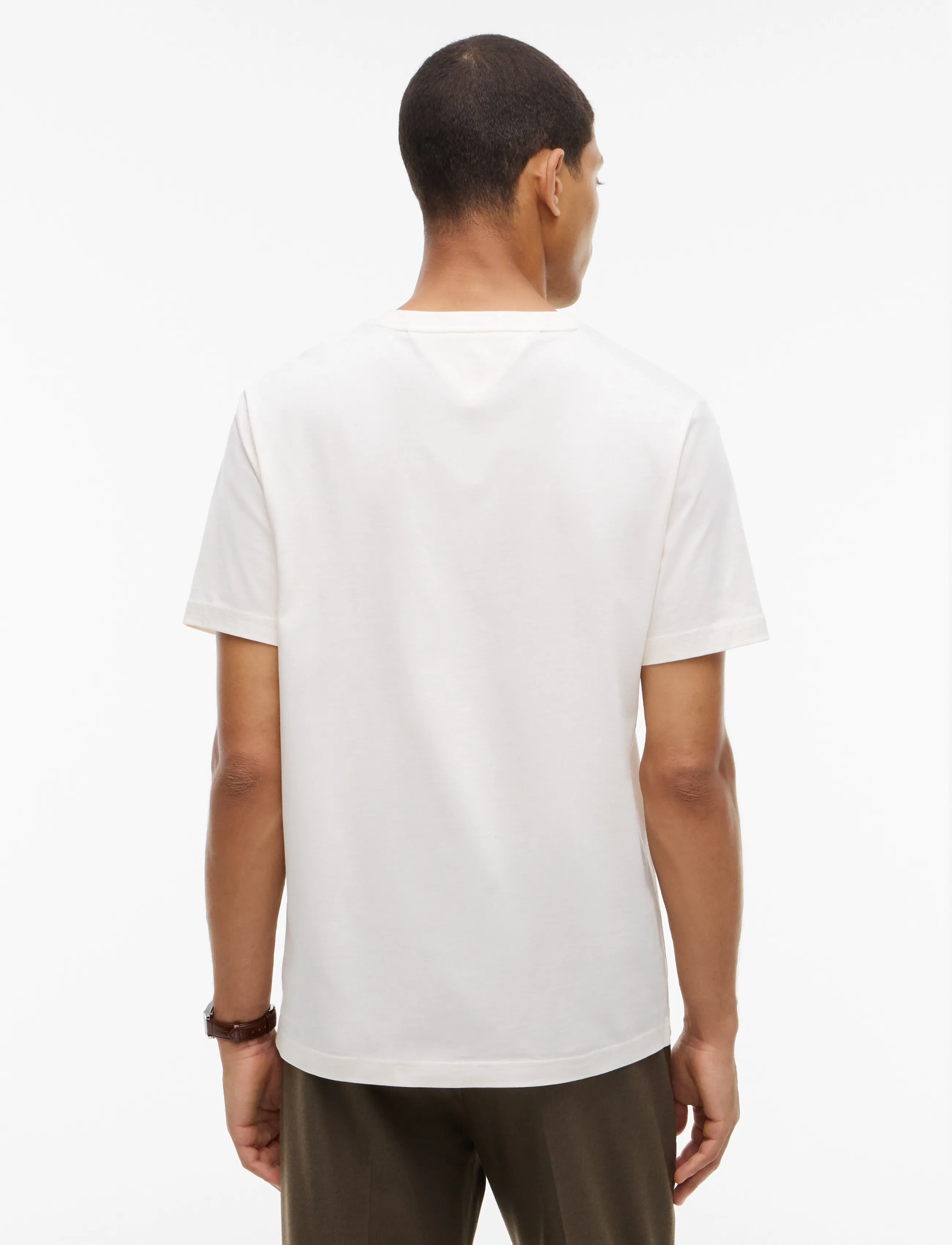Tommy Hilfiger - RWB CONCEPT TEE - kortärmade t-shirts - ivory petal - 2