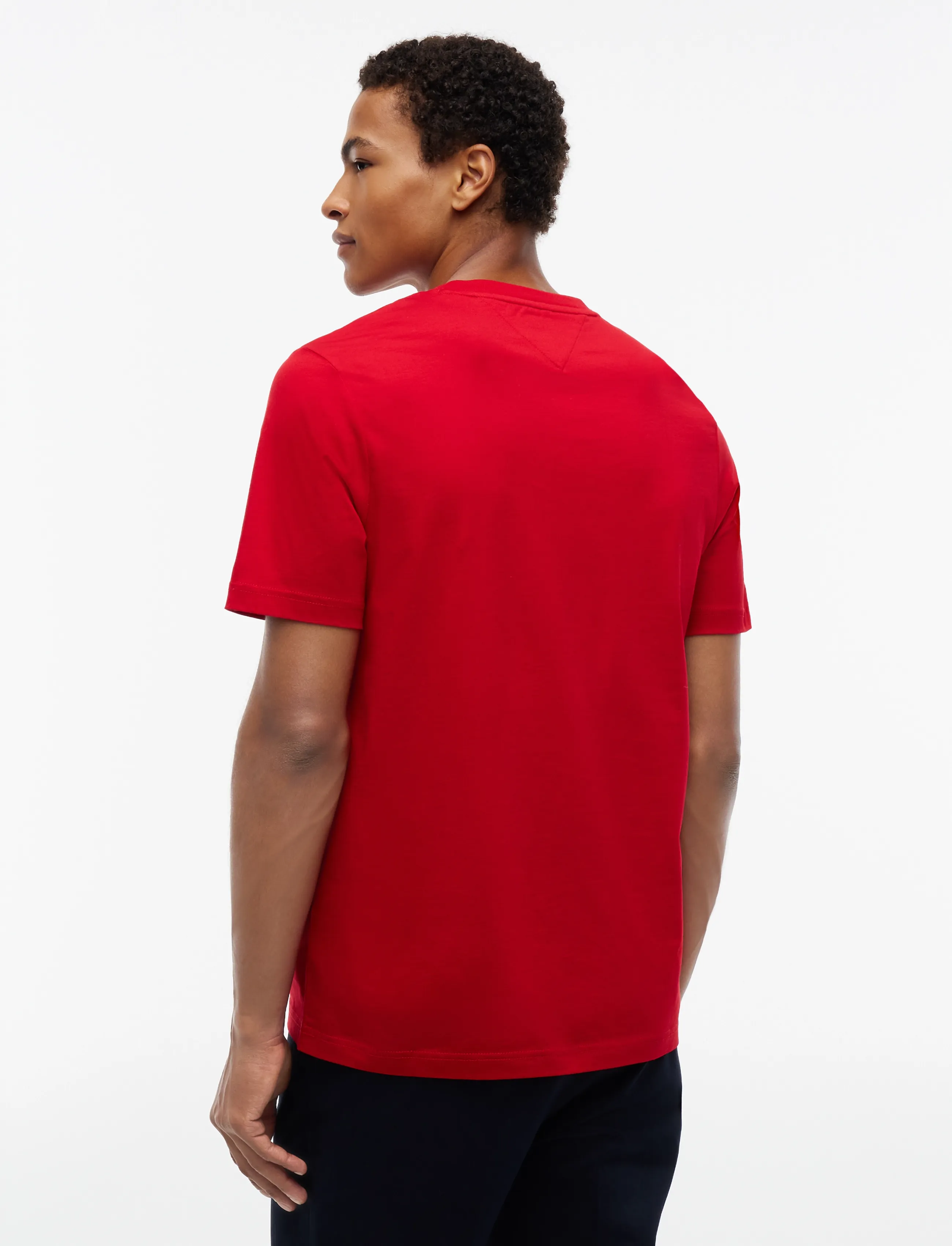 Tommy Hilfiger - RWB CONCEPT TEE - short-sleeved t-shirts - medium red - 2