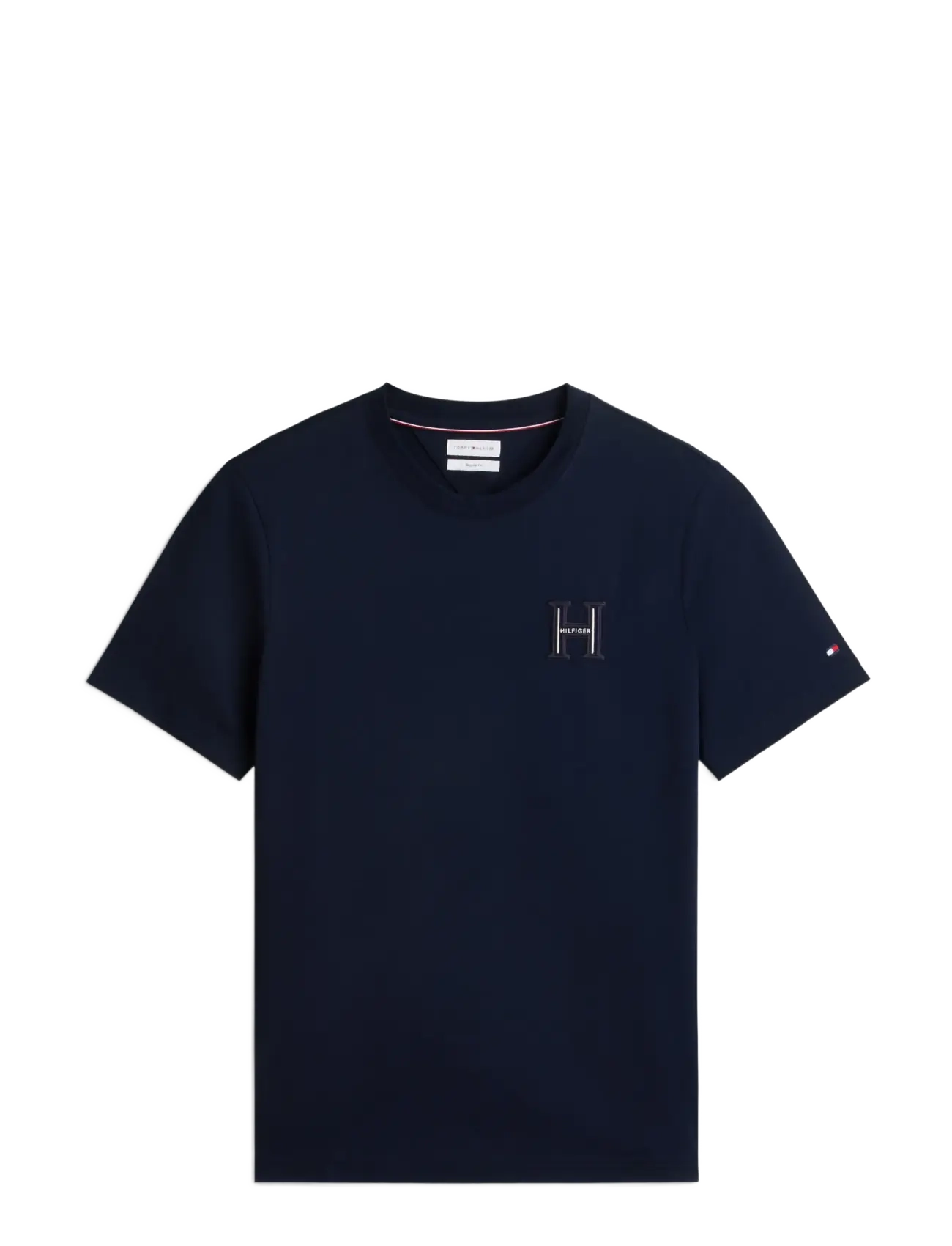 Tommy Hilfiger - RWB CONCEPT TEE - kortärmade t-shirts - navy blue - 1