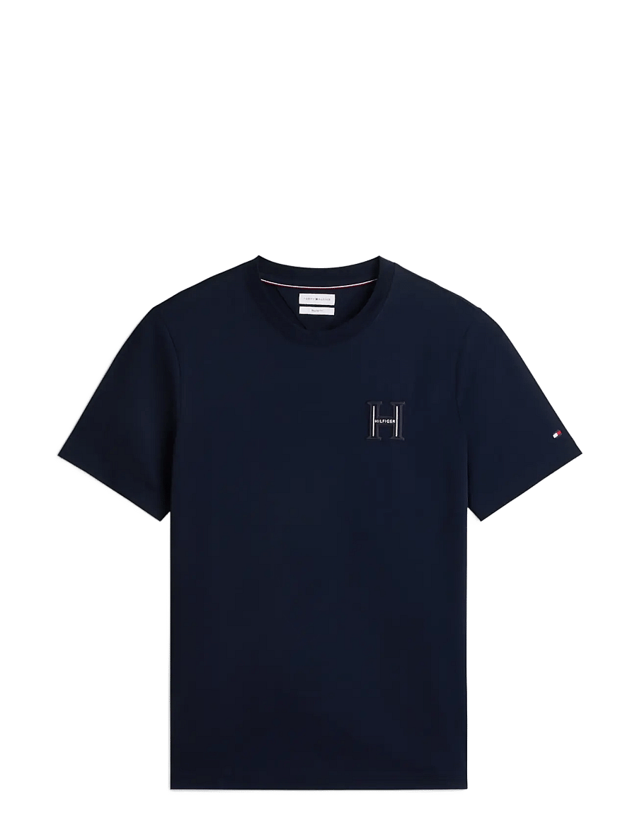 Tommy Hilfiger - RWB CONCEPT TEE - kurzärmelige t-shirts - navy blue - 1
