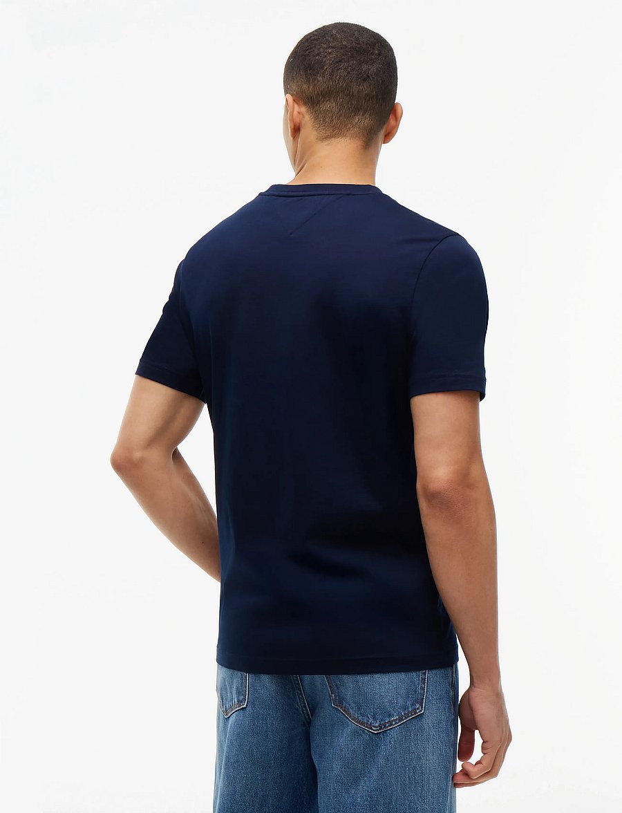 Tommy Hilfiger - RWB CONCEPT TEE - kurzärmelige t-shirts - navy blue - 2