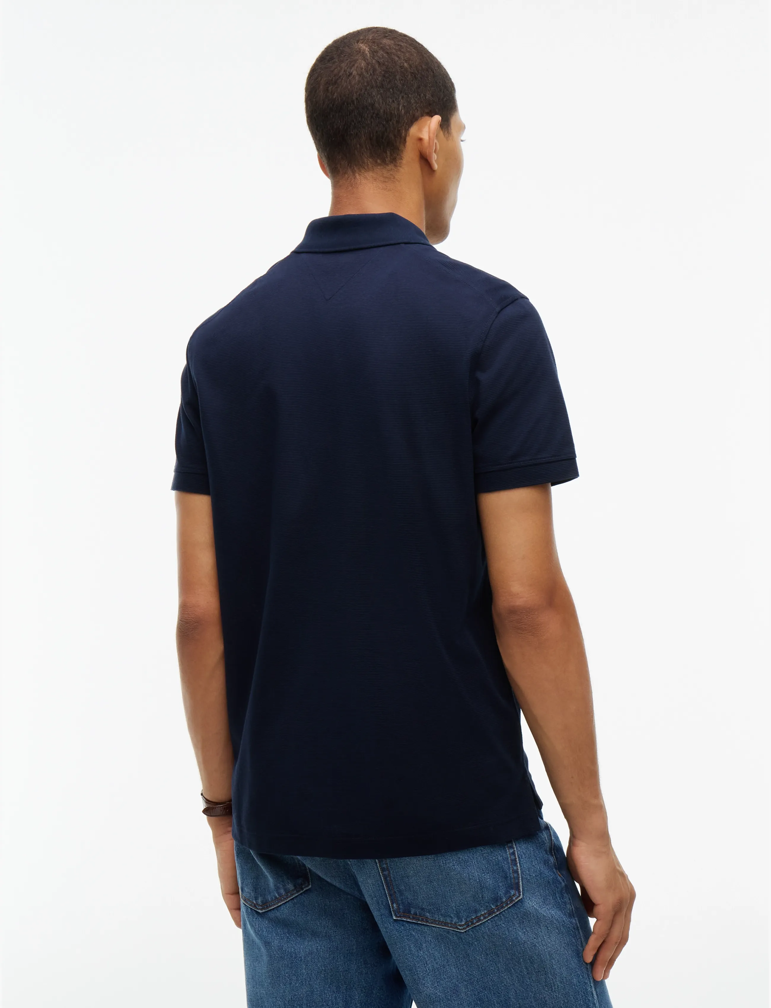 Tommy Hilfiger - NY PERFORMANCE ZIP POLO - short-sleeved polos - navy blue - 2