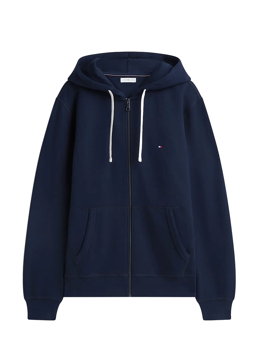 Tommy Hilfiger - ESSENTIAL FLEECE HOODED REG ZT - kapuutsiga pusad - navy blue - 1