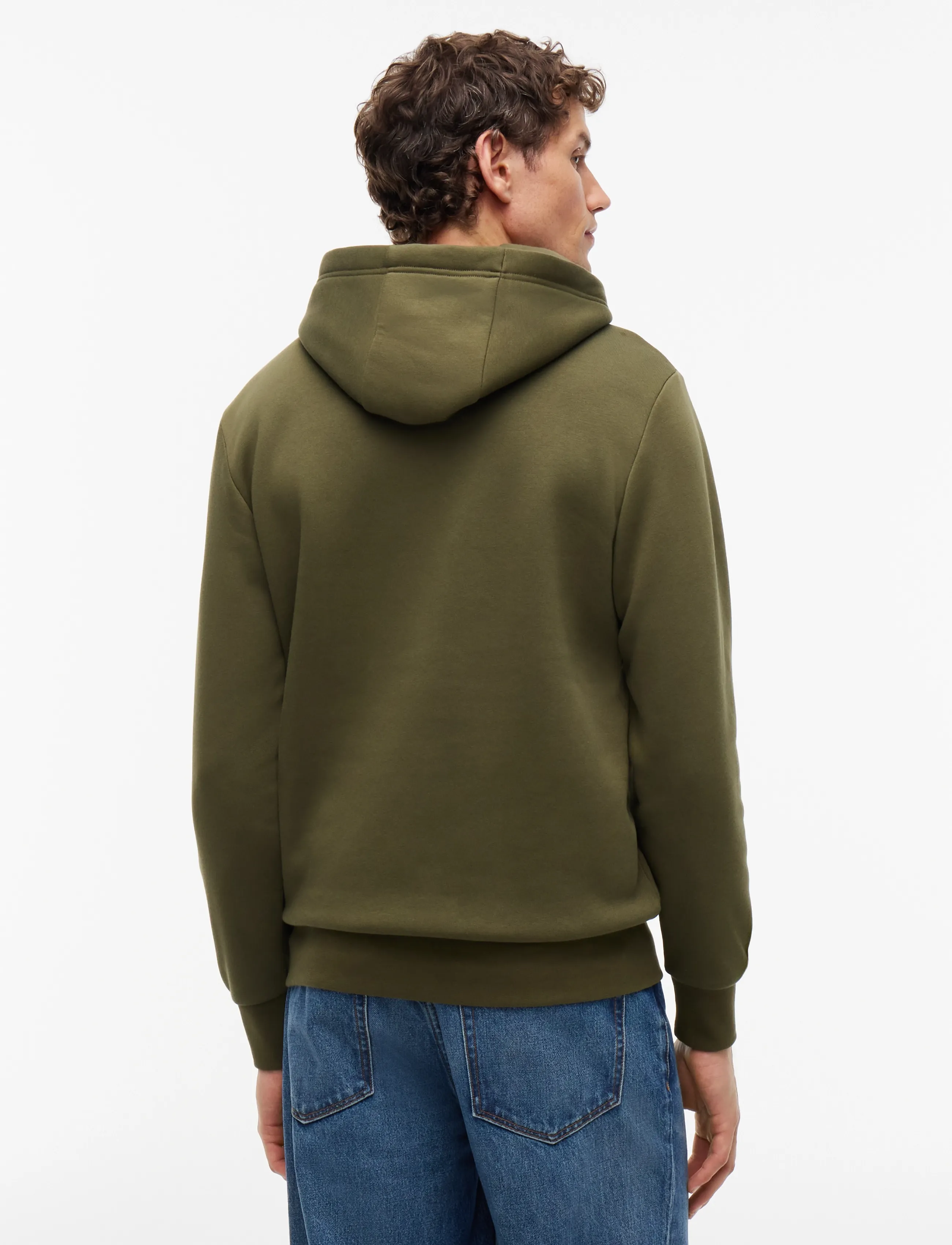 Tommy Hilfiger - RWB GRAPHIC REG FLEECE HOODIE - hættetrøjer - huntsman green - 2
