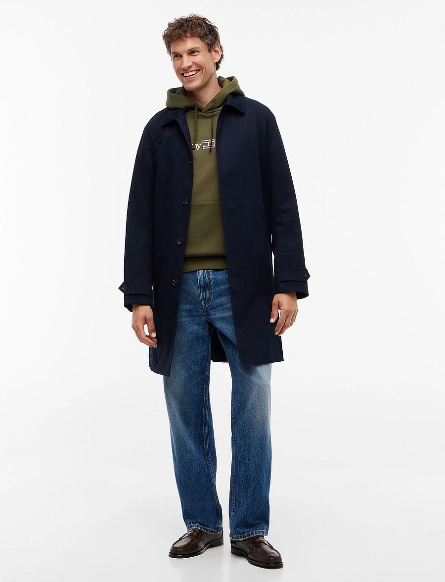 Tommy Hilfiger - RWB GRAPHIC REG FLEECE HOODIE - hættetrøjer - huntsman green - 4