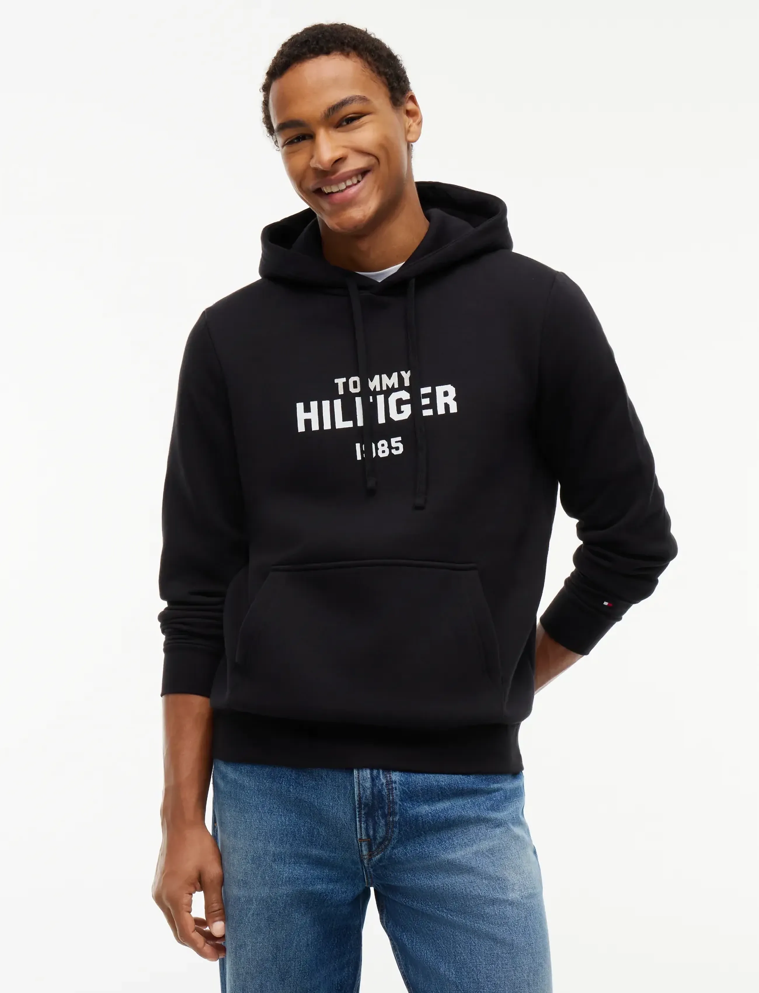 Hilfiger Stack Reg Fleece Hoodie