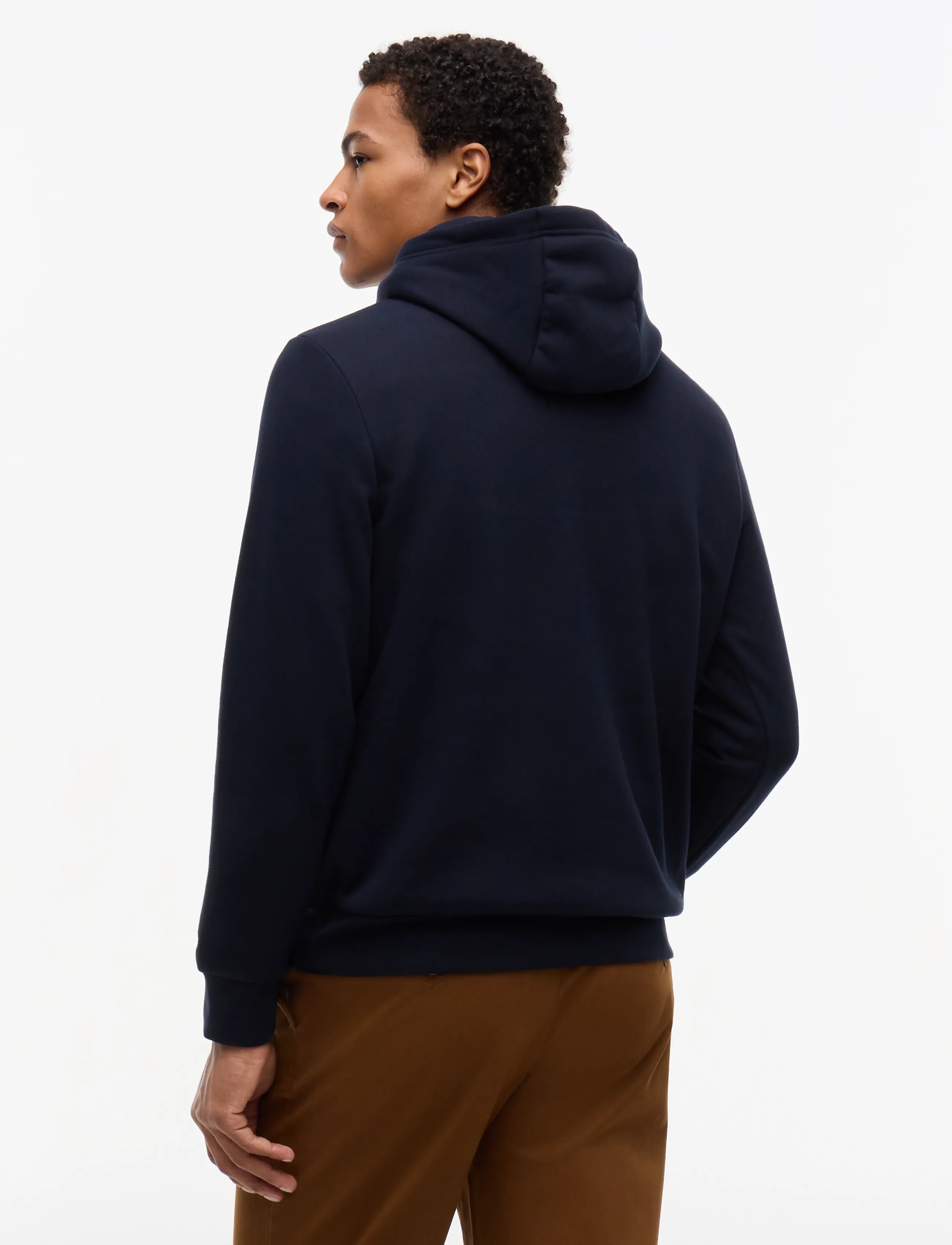 Tommy Hilfiger - HILFIGER STACK REG FLEECE HOODIE - kapuzenpullover - navy blue - 2