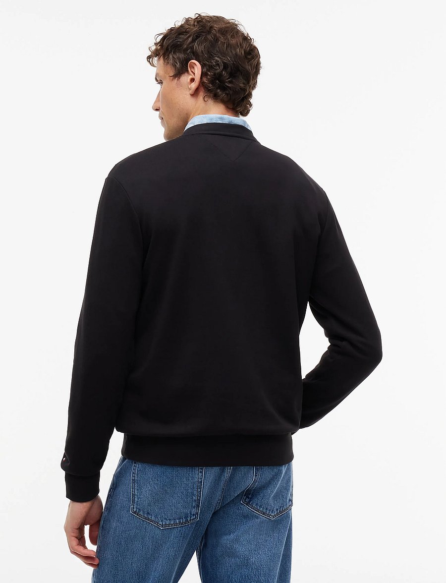 Tommy Hilfiger - HILFIGER 1985 REF TERRY CREW - shop efter anledning - black - 2