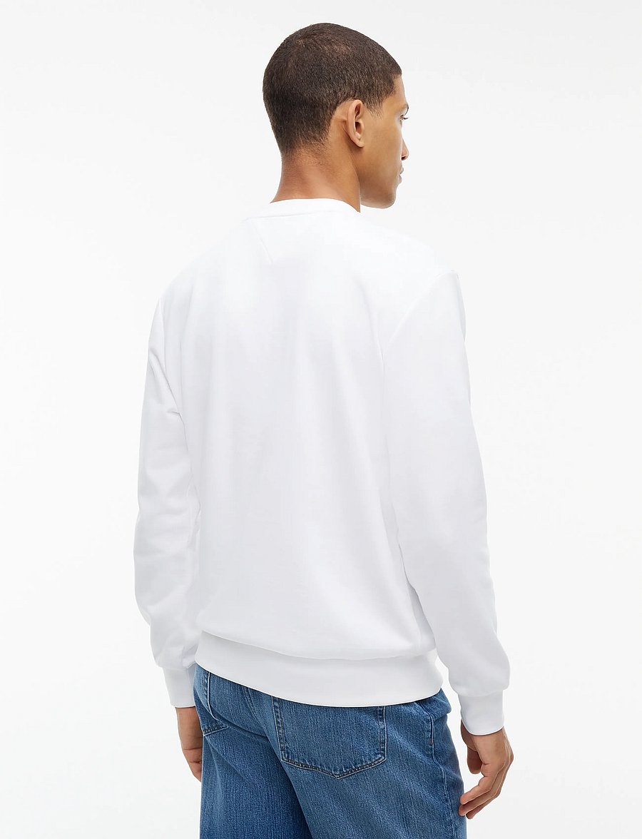 Tommy Hilfiger - HILFIGER 1985 REF TERRY CREW - shop efter anledning - white - 2