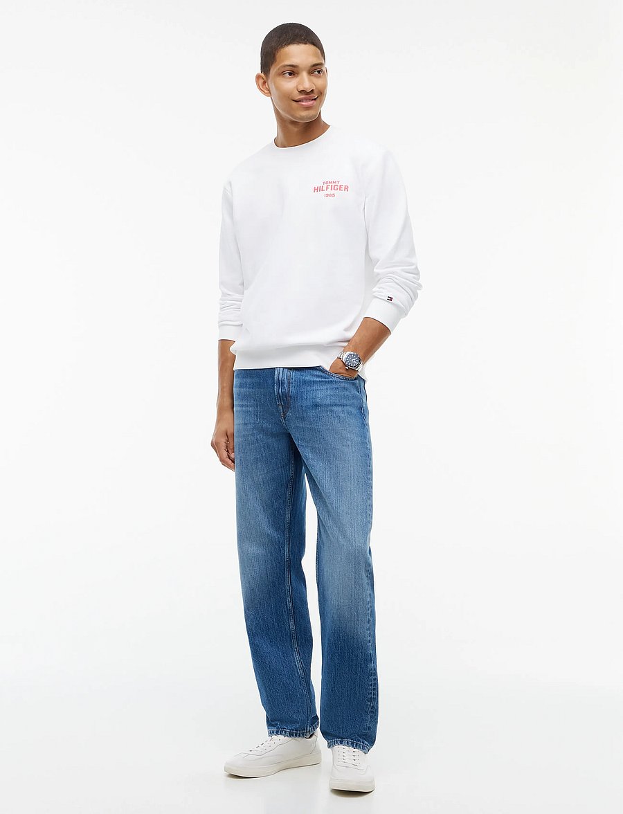Tommy Hilfiger - HILFIGER 1985 REF TERRY CREW - shop efter anledning - white - 4
