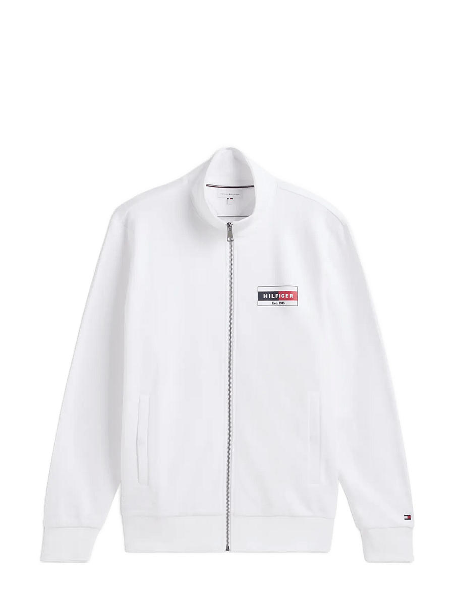 Tommy Hilfiger - BRAND LOVE SMALL FLAG REG ZT - spring jackets - white - 1