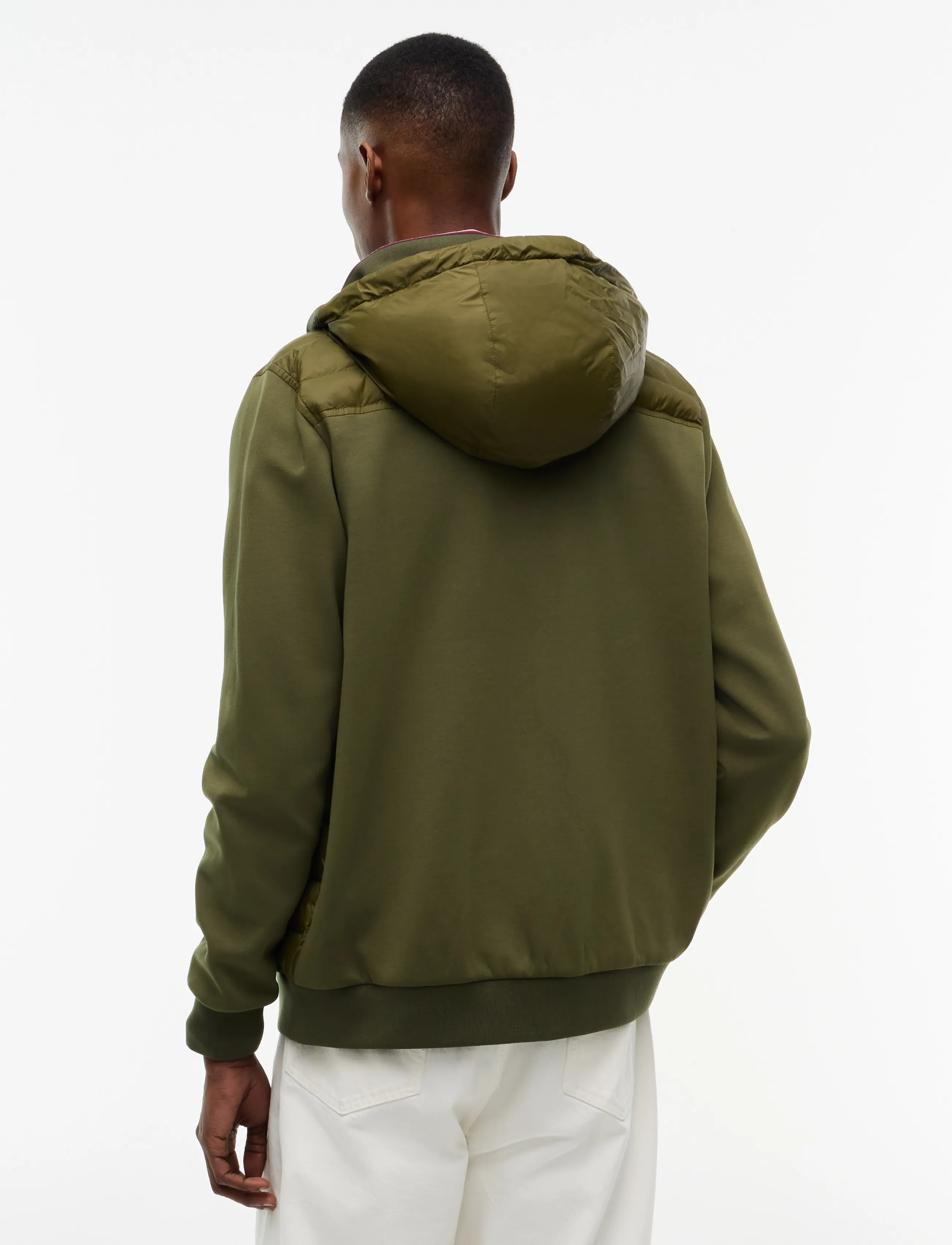 Tommy Hilfiger - MIX MEDIA RWB REG HOODED ZT - daunenjacken - huntsman green - 2