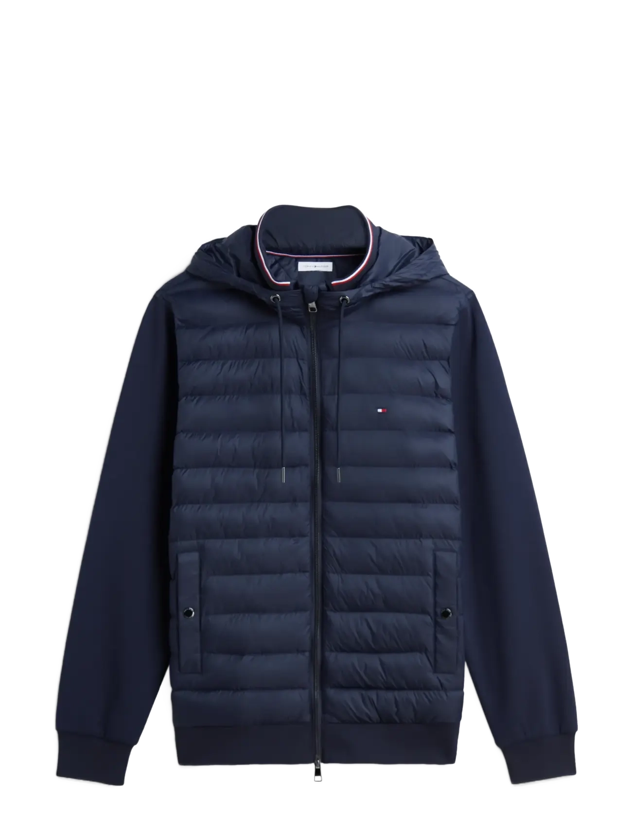 Tommy Hilfiger - MIX MEDIA RWB REG HOODED ZT - daunenjacken - navy blue - 1