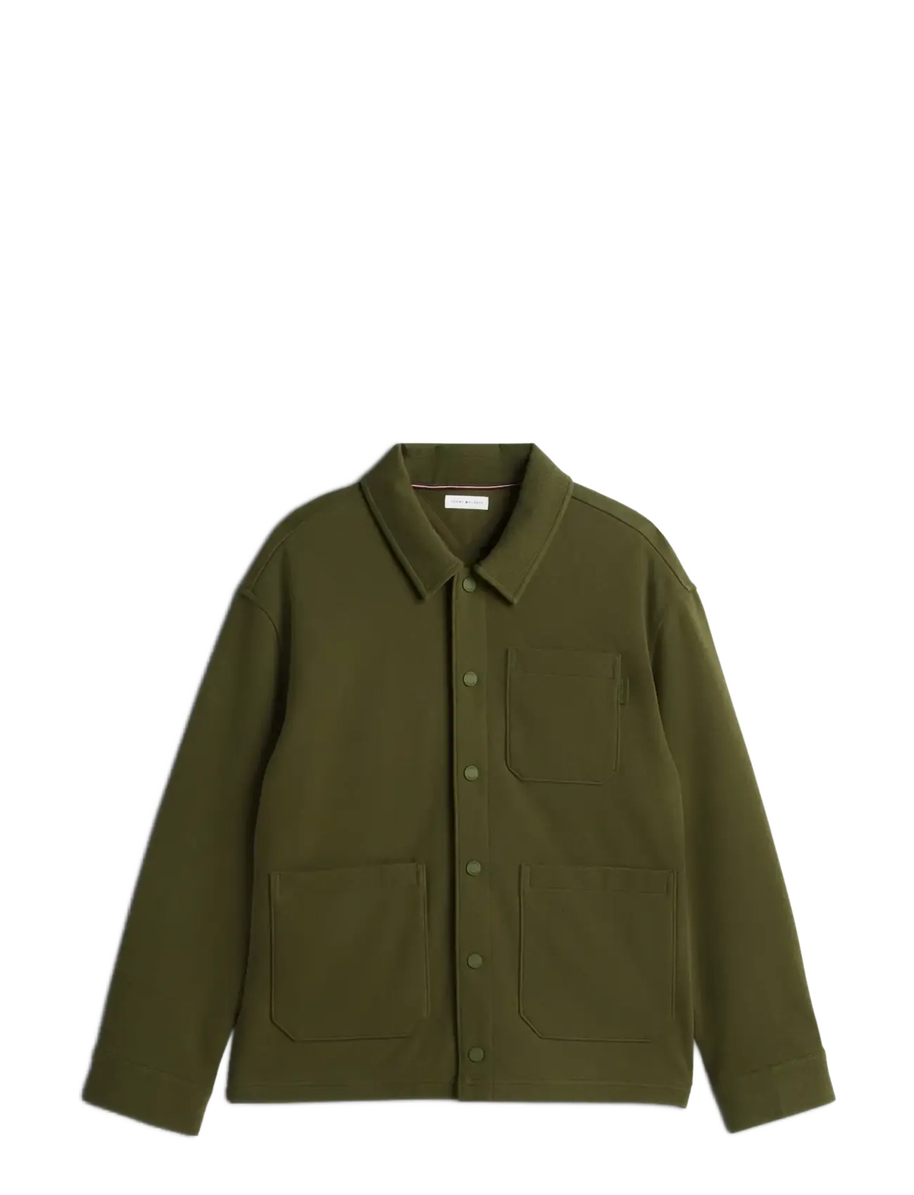 Tommy Hilfiger - MIX MEDIA TWILL CHORE JACKET - hybrid-jacken - huntsman green  huntsman green - 1