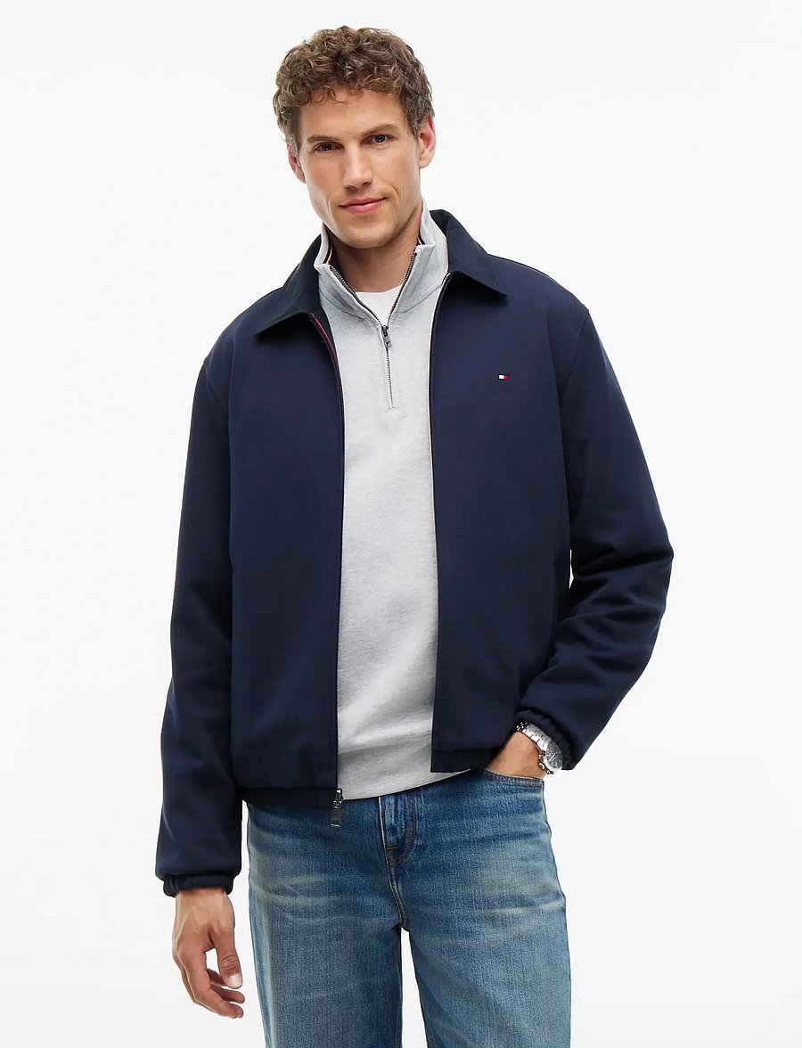Tommy Hilfiger - MIX MEDIA REVERSIBLE JKT - hybrid-jacken - navy blue navy blue - 0