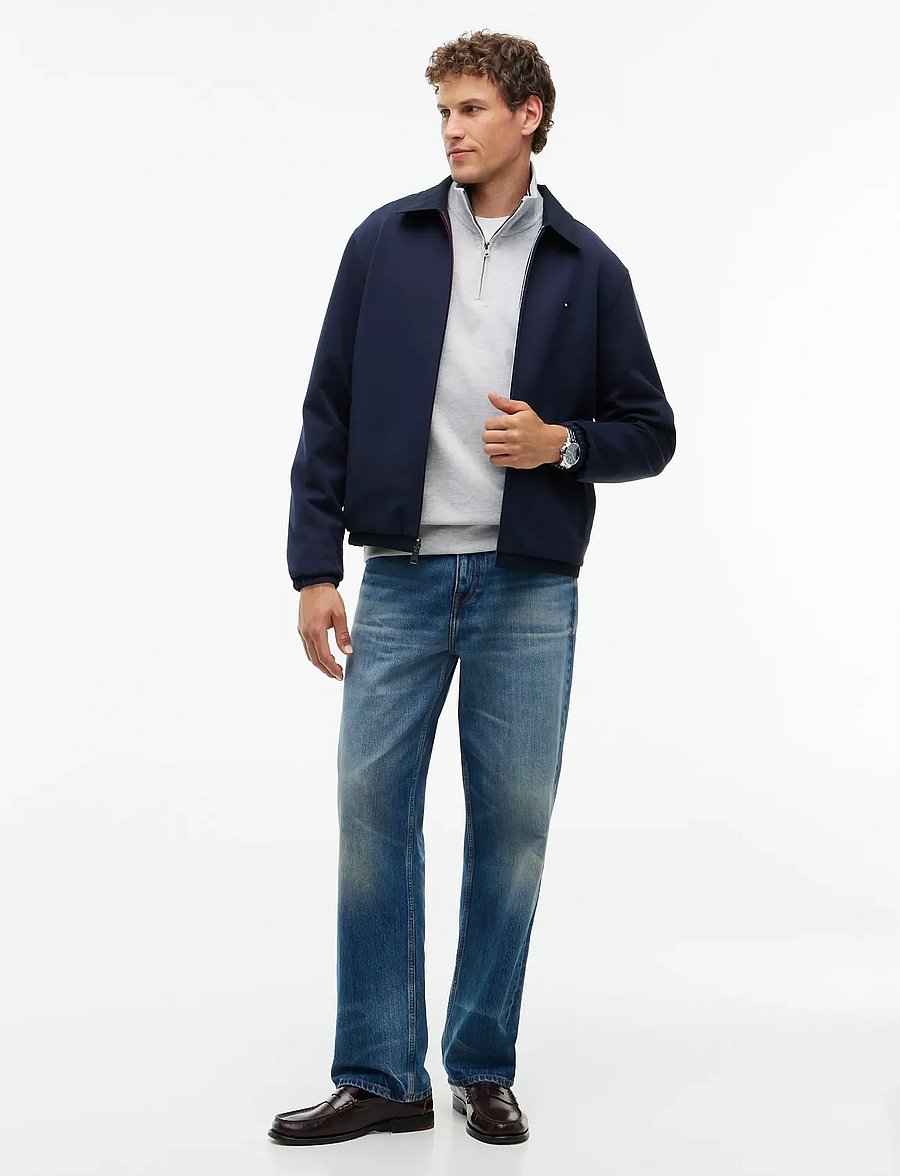 Tommy Hilfiger - MIX MEDIA REVERSIBLE JKT - hybrid-jacken - navy blue navy blue - 4
