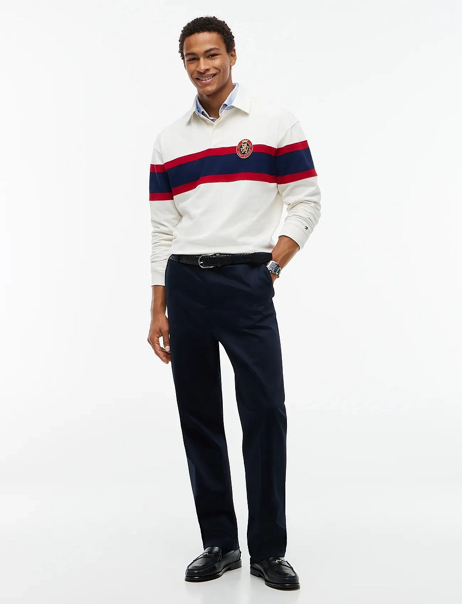 Tommy Hilfiger - GIFTING CREST RLX RUGBY - langärmelig - ivory petal - 4