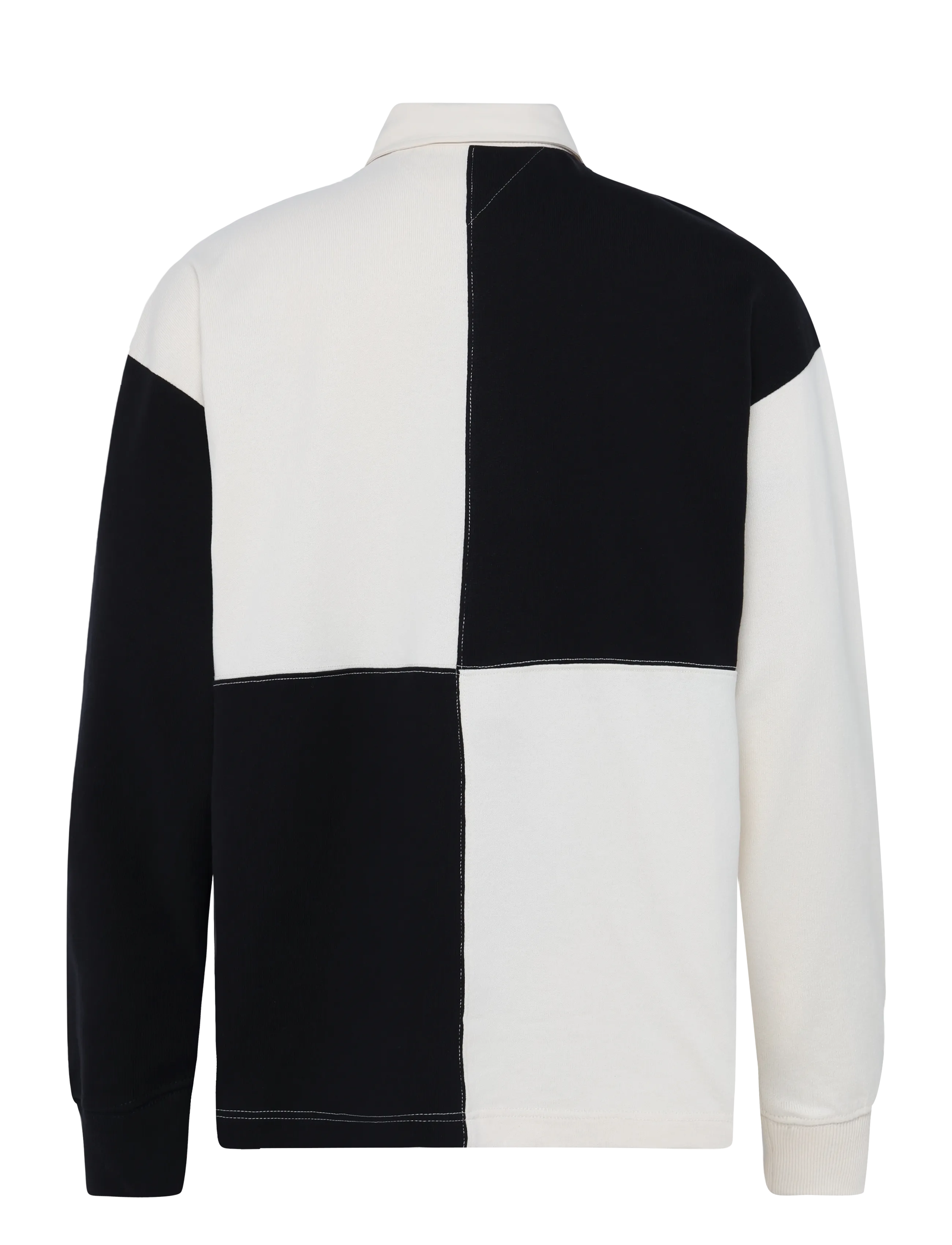 Tommy Hilfiger - VARSITY FASHION RUGBY - pikkade varrukatega kootud polod - ivory petal - 2
