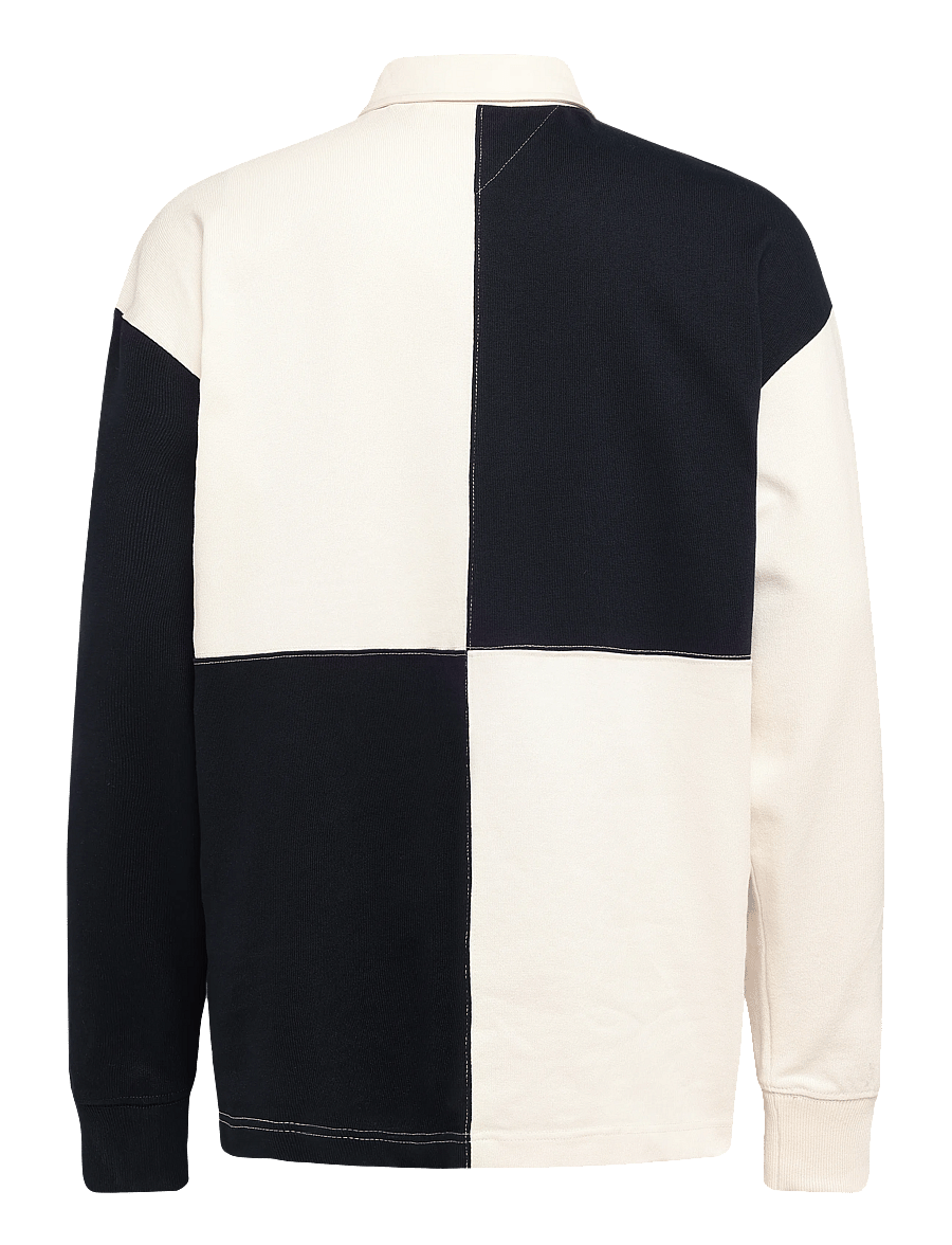Tommy Hilfiger - VARSITY FASHION RUGBY - langärmelig - ivory petal - 2