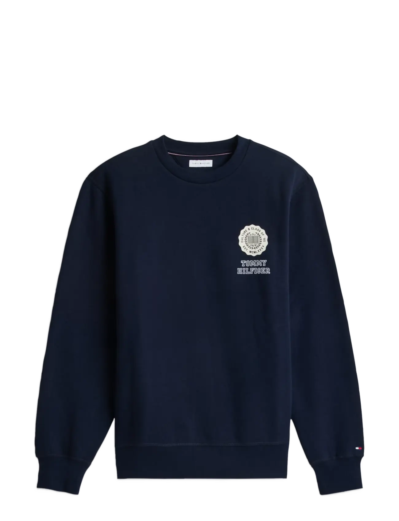 Tommy Hilfiger - VARSITY ROUNDEL REG FLEECE CREW - navy blue - 1