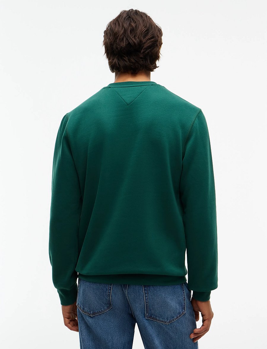 Tommy Hilfiger - VARSITY ROUNDEL REG FLEECE CREW - sweatshirts - ornamental green - 3