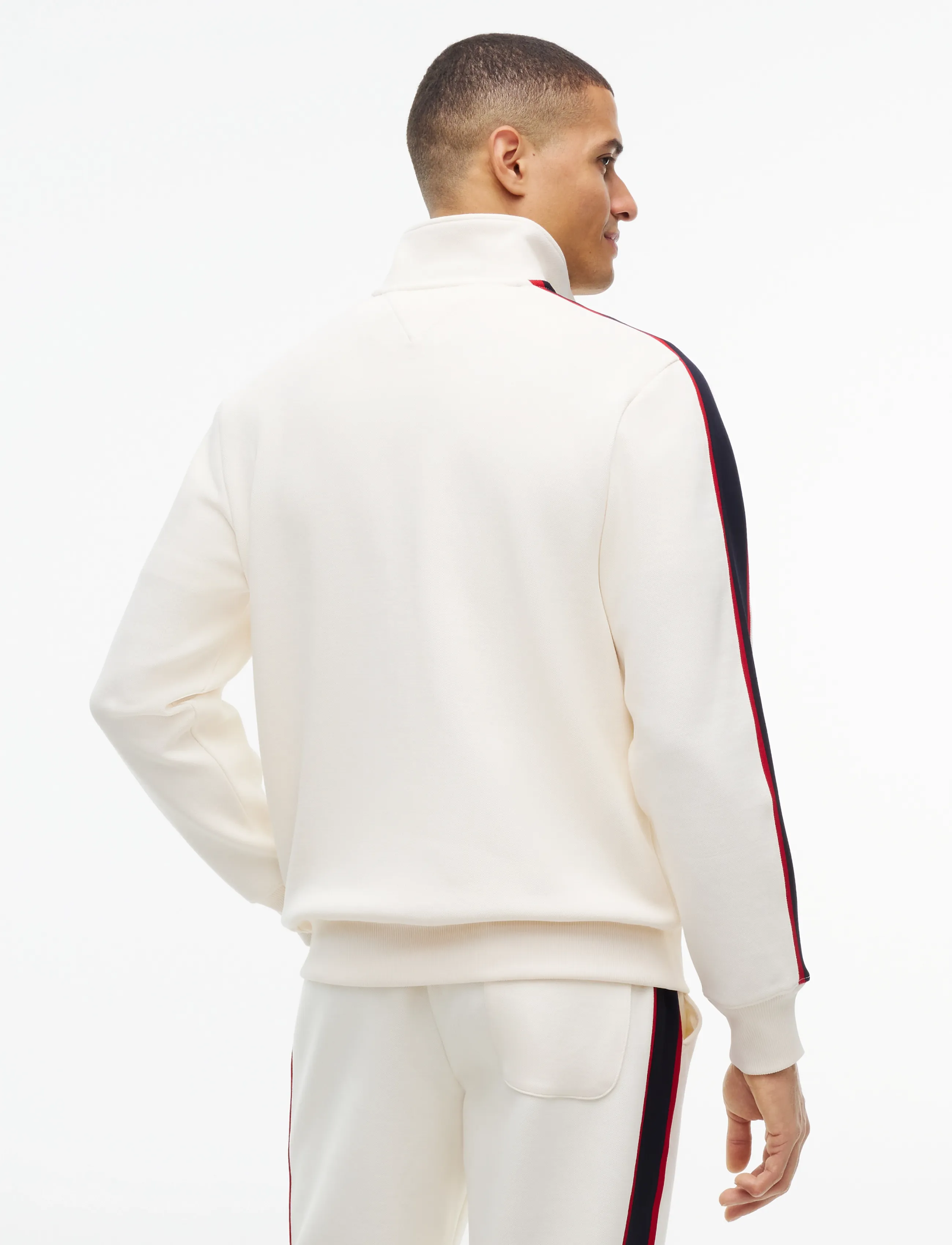 Tommy Hilfiger - RWB PIQUE H BAGDE REG ZT - ivory petal - 2