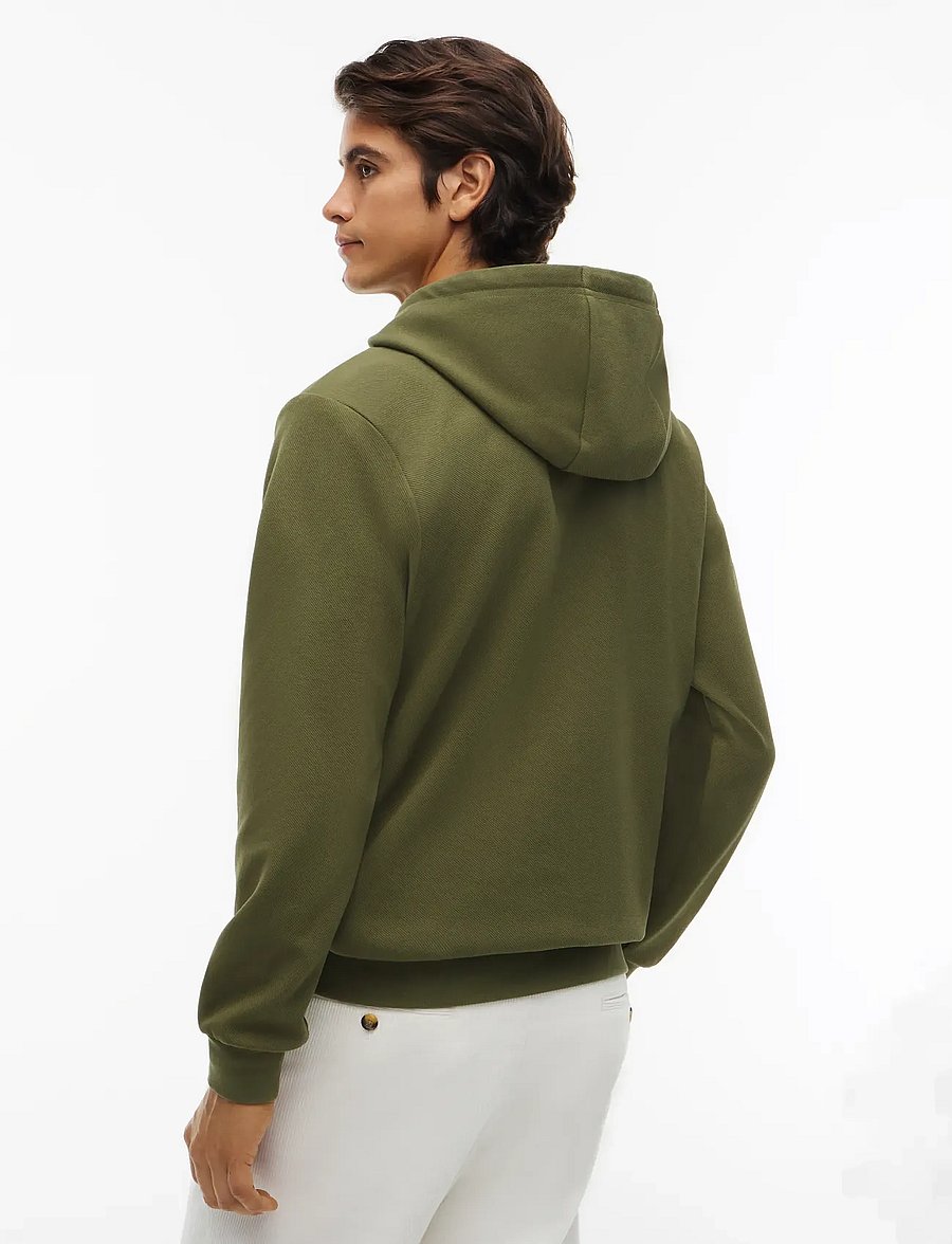 Tommy Hilfiger - MIX MEDIA TWILL REG HOODIE - hoodies - huntsman green - 2