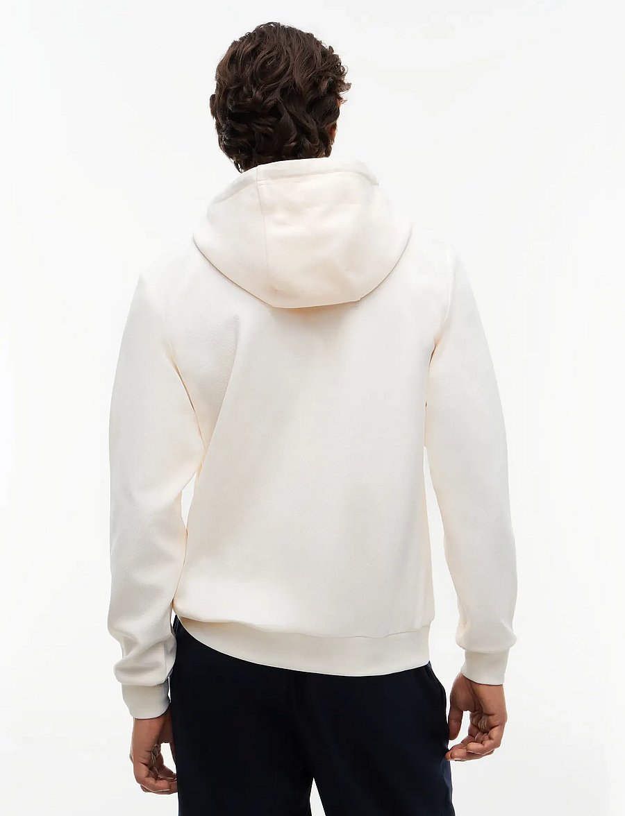 Tommy Hilfiger - MIX MEDIA TWILL REG HOODIE - hoodies - ivory petal - 2