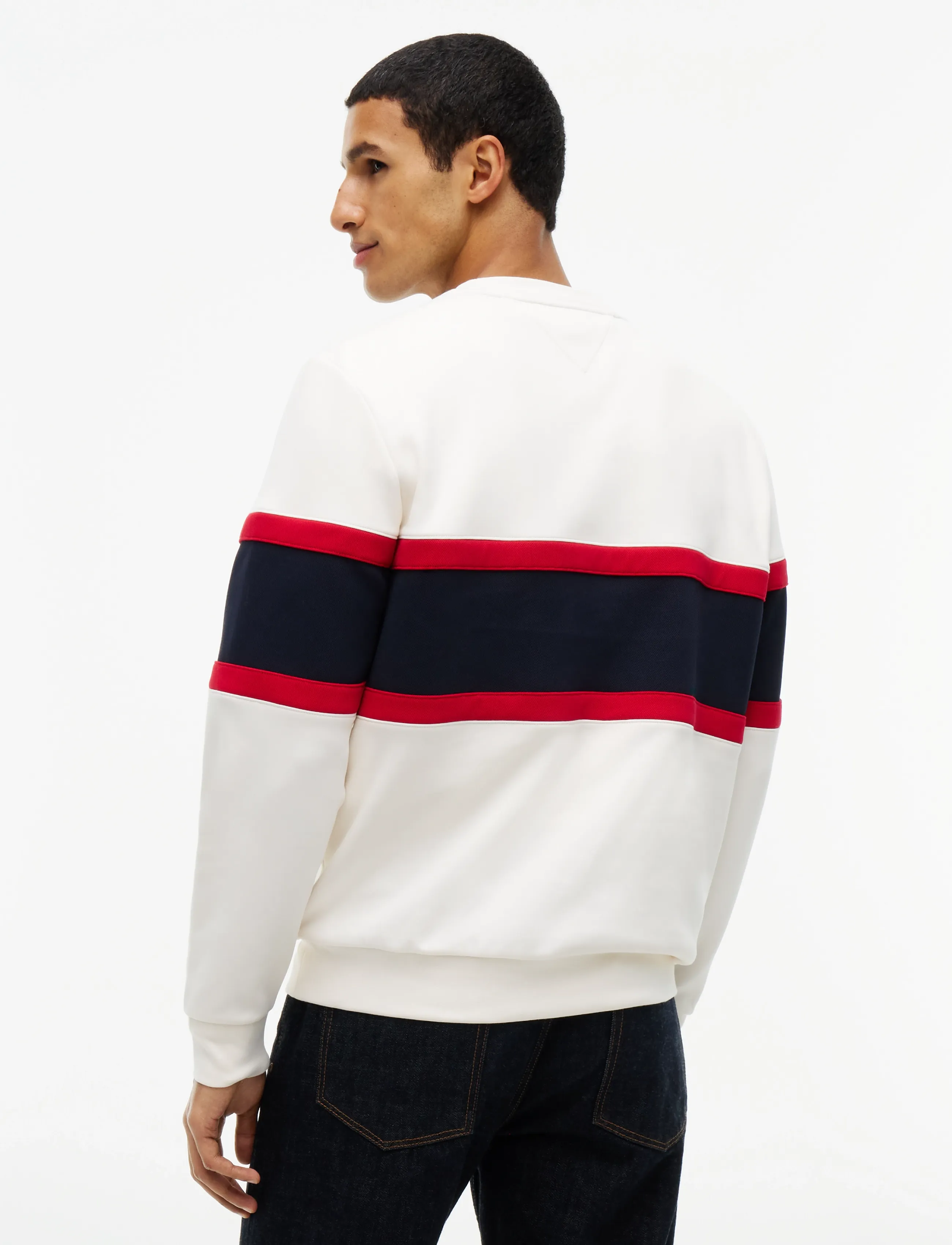 TOMMY HILFIGER Color Block Intechno Sweatshirt herr – bild 2
