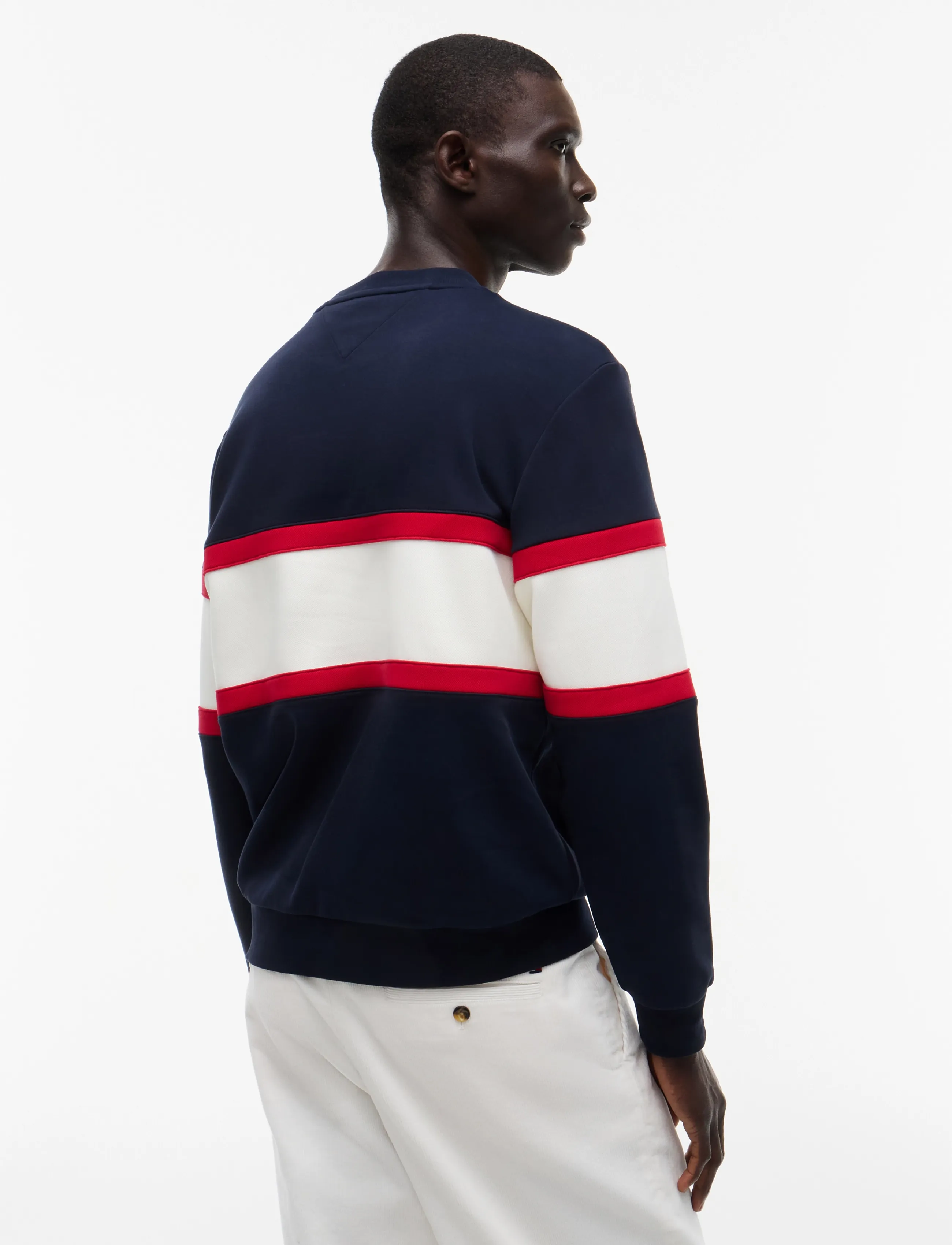 TOMMY HILFIGER Sweatshirt nattblå / röd herr – bild 3