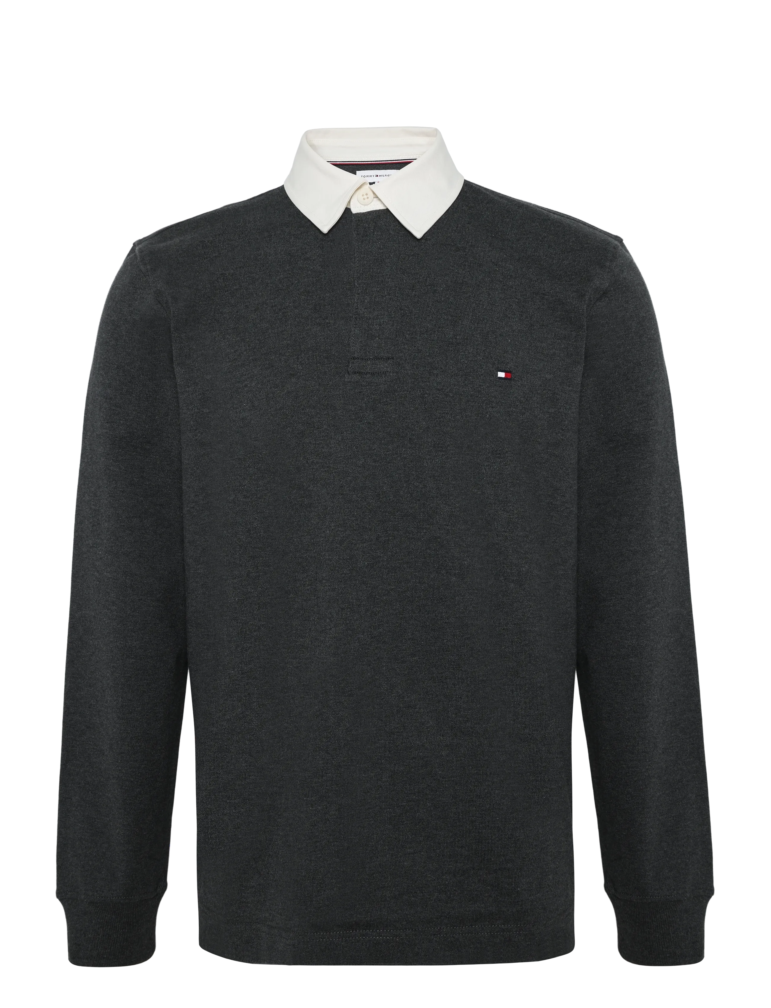 Tommy Hilfiger ESSENTIAL SOLID RUGBY - Alles anzeigen - DARK GREY HEATHER / grey