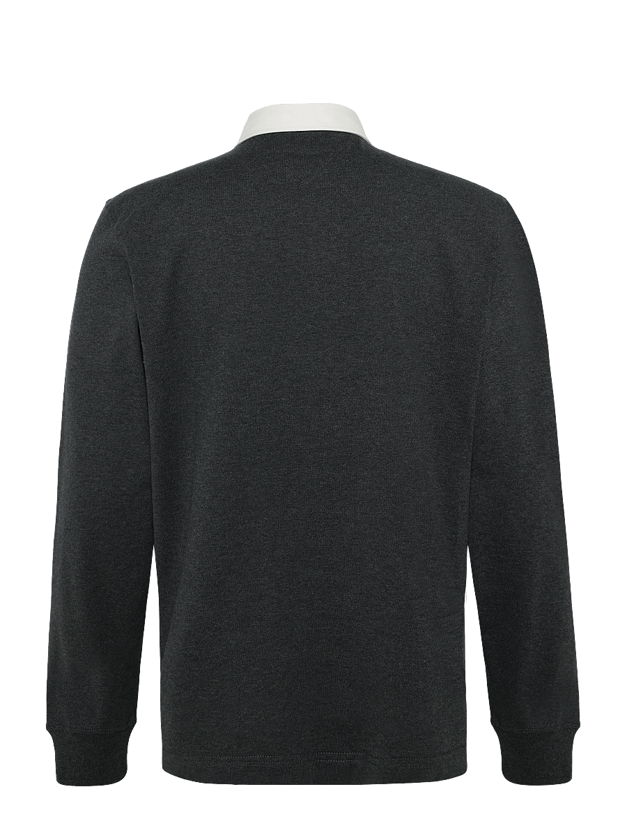 Tommy Hilfiger - ESSENTIAL SOLID RUGBY - sweatshirts - dark grey heather - 1