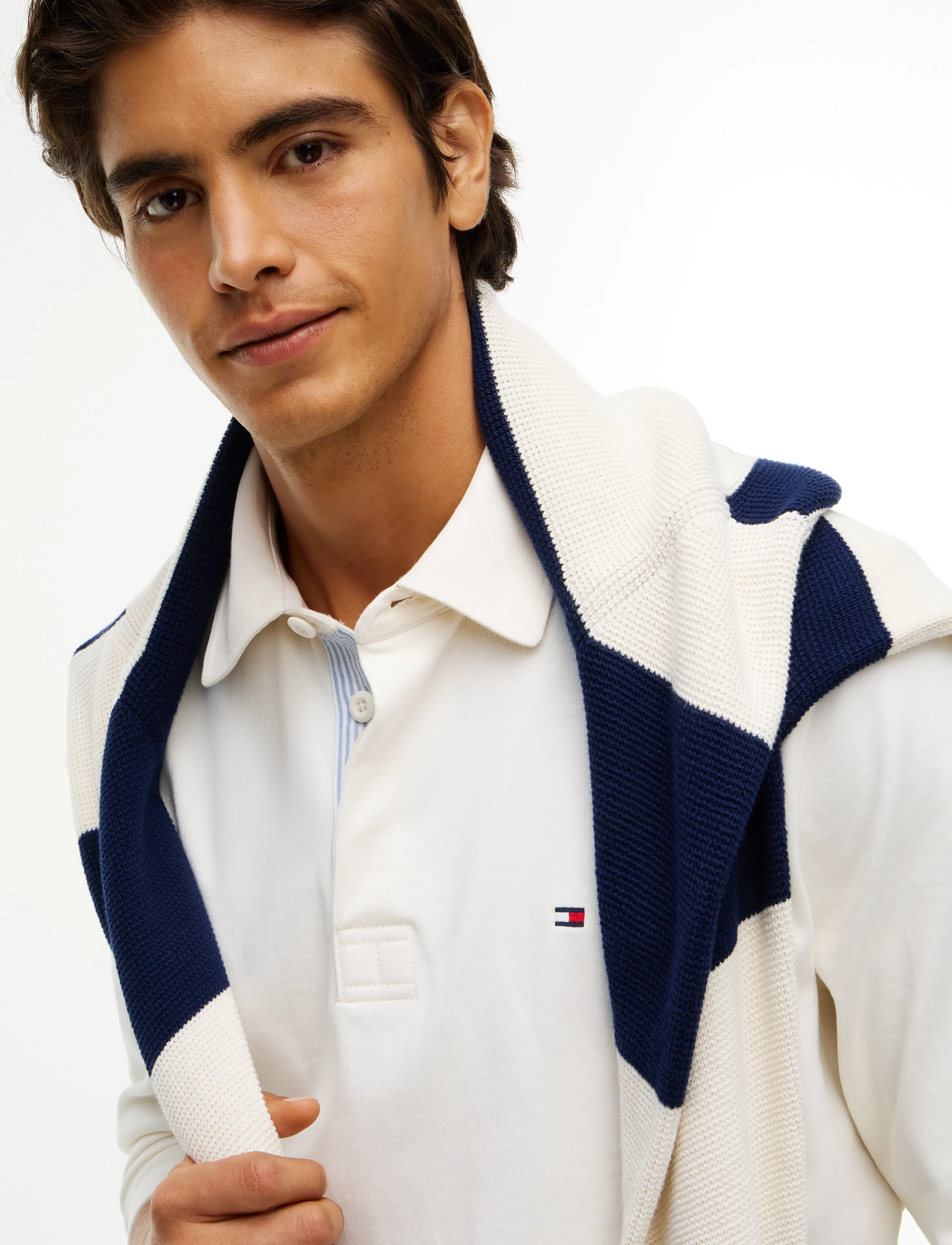 Tommy Hilfiger - ESSENTIAL SOLID RUGBY - ivory petal - 3