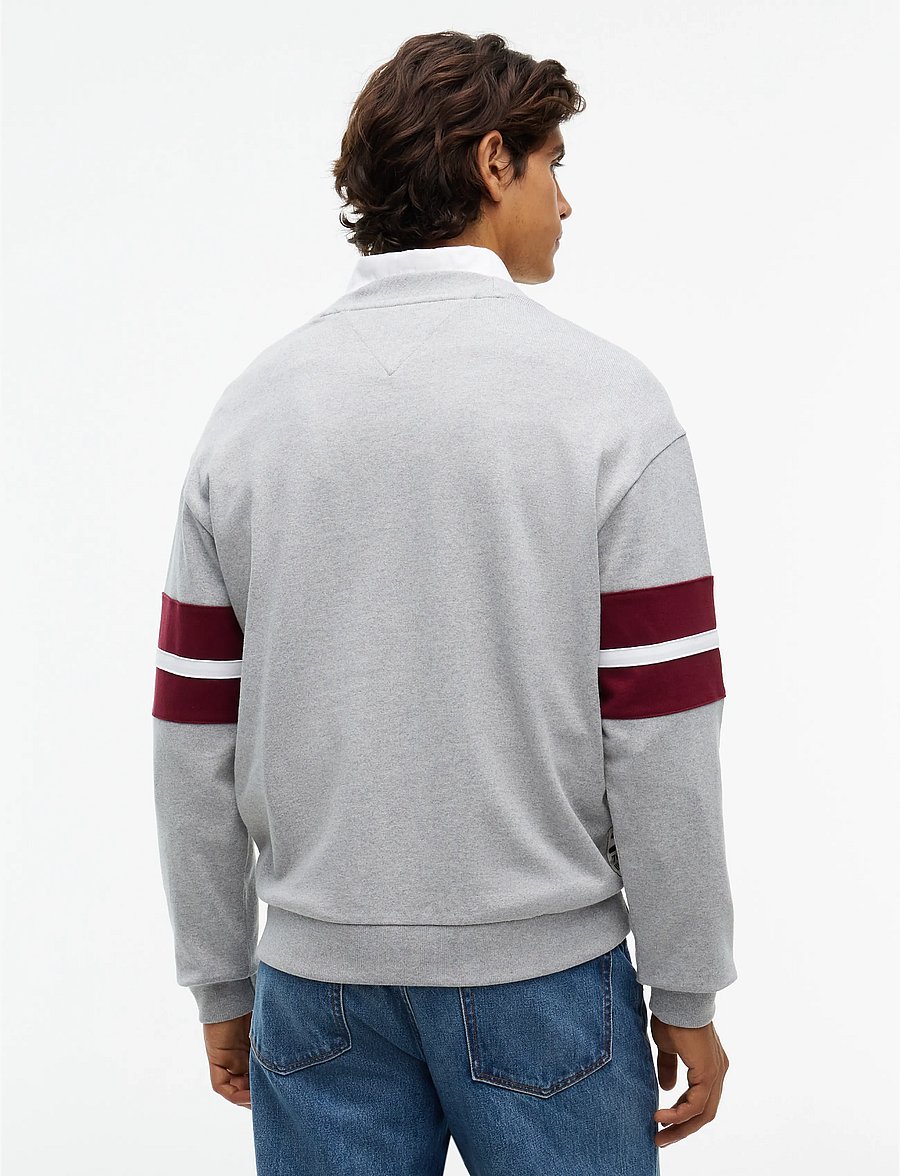 Tommy Hilfiger - VARSITY CARDIGAN - koftor - light grey heather - 2