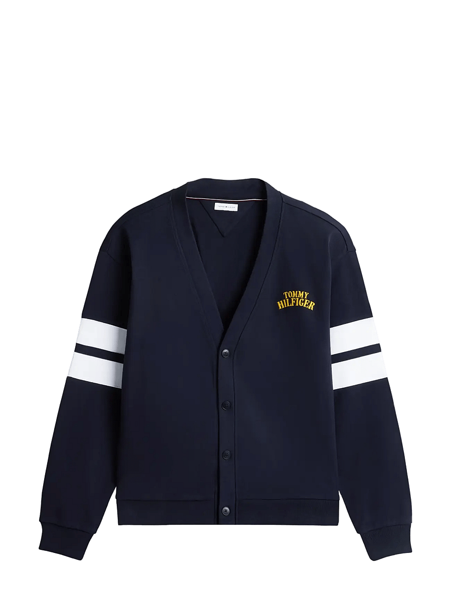 Tommy Hilfiger - VARSITY CARDIGAN - kardiganid - navy blue - 1