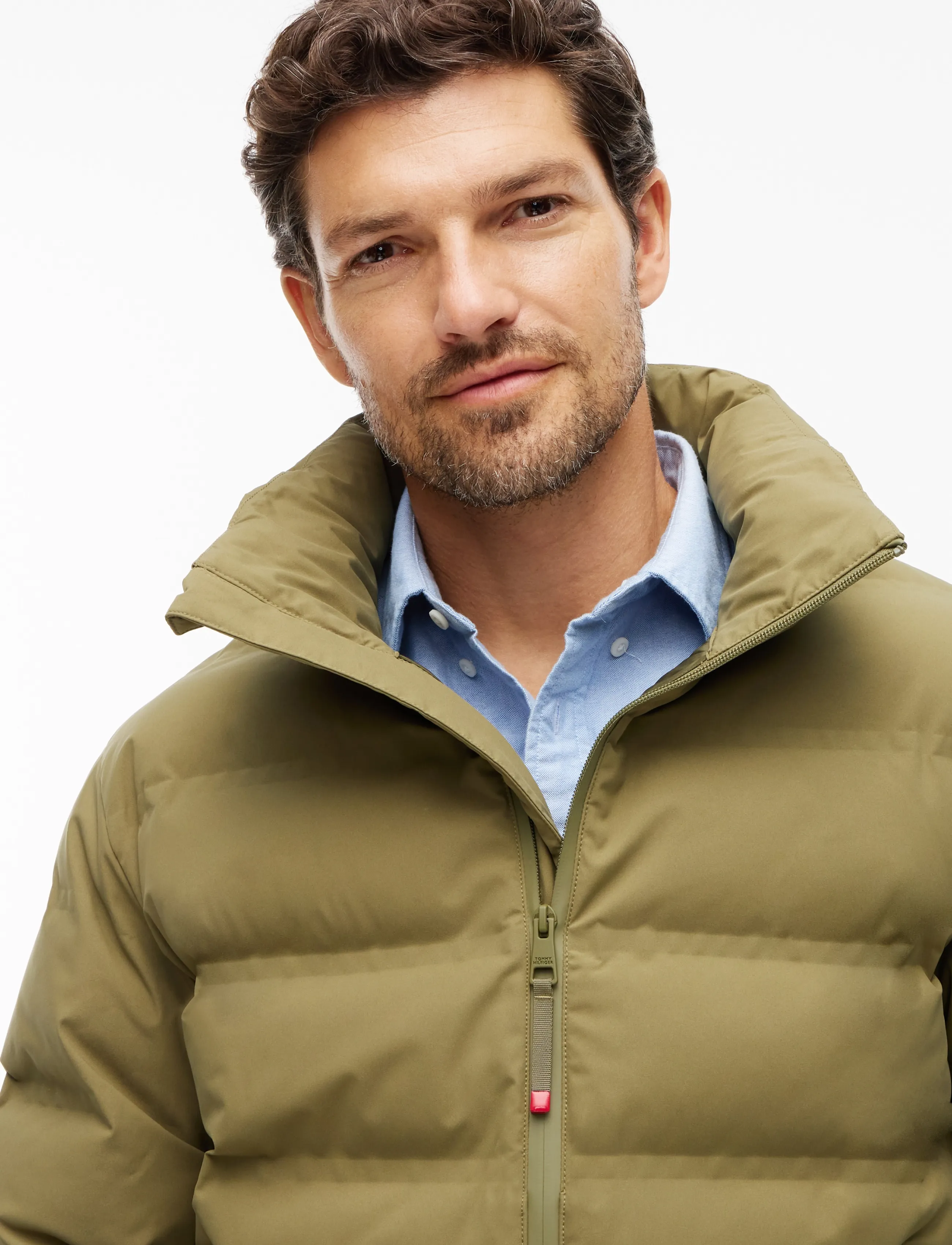 TOMMY HILFIGER Tech Heat Sealed Jacket dunjackor herr – bild 5