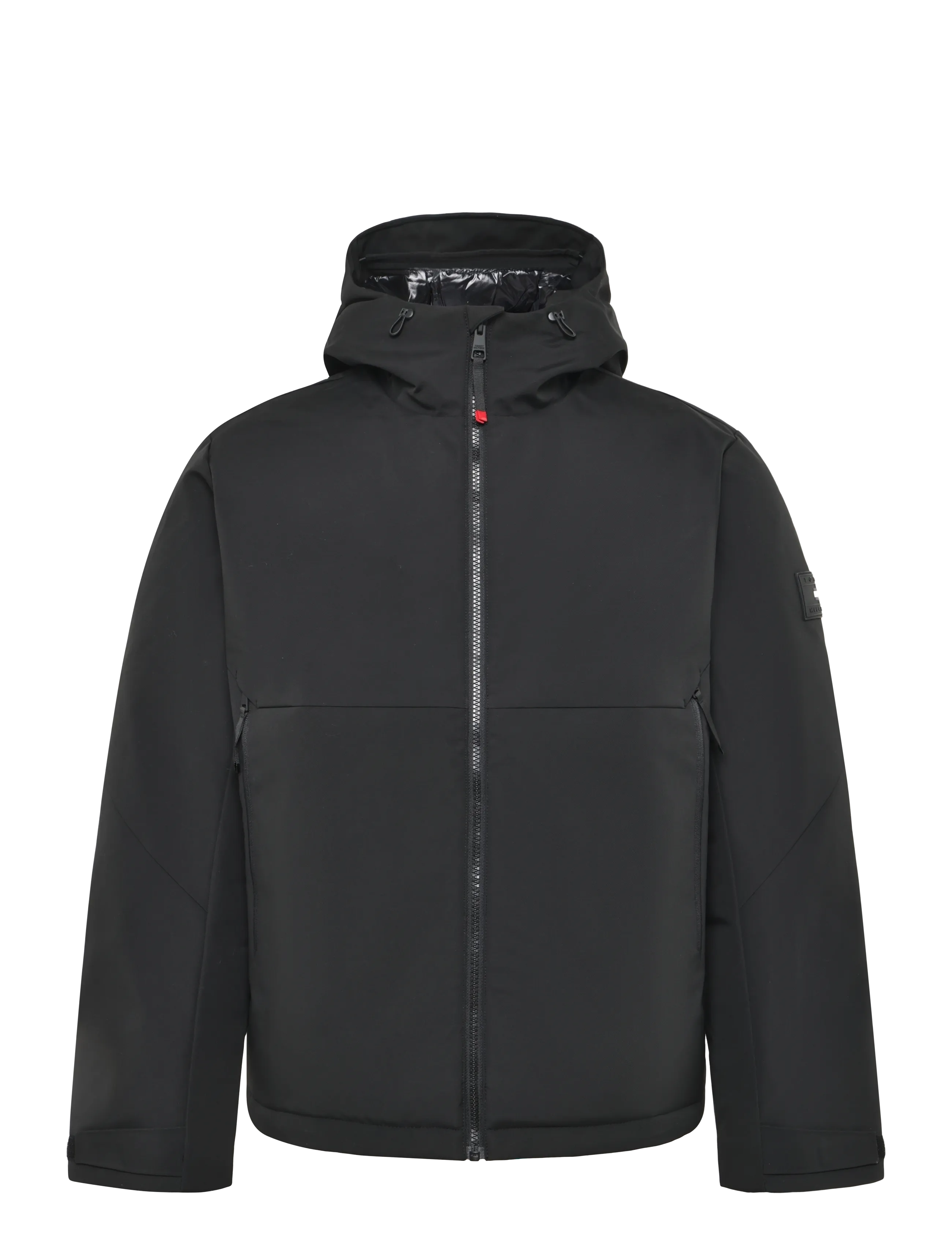 Tommy Hilfiger - TECH HOODED PADDED JACKET - gefütterte jacken - black - 1