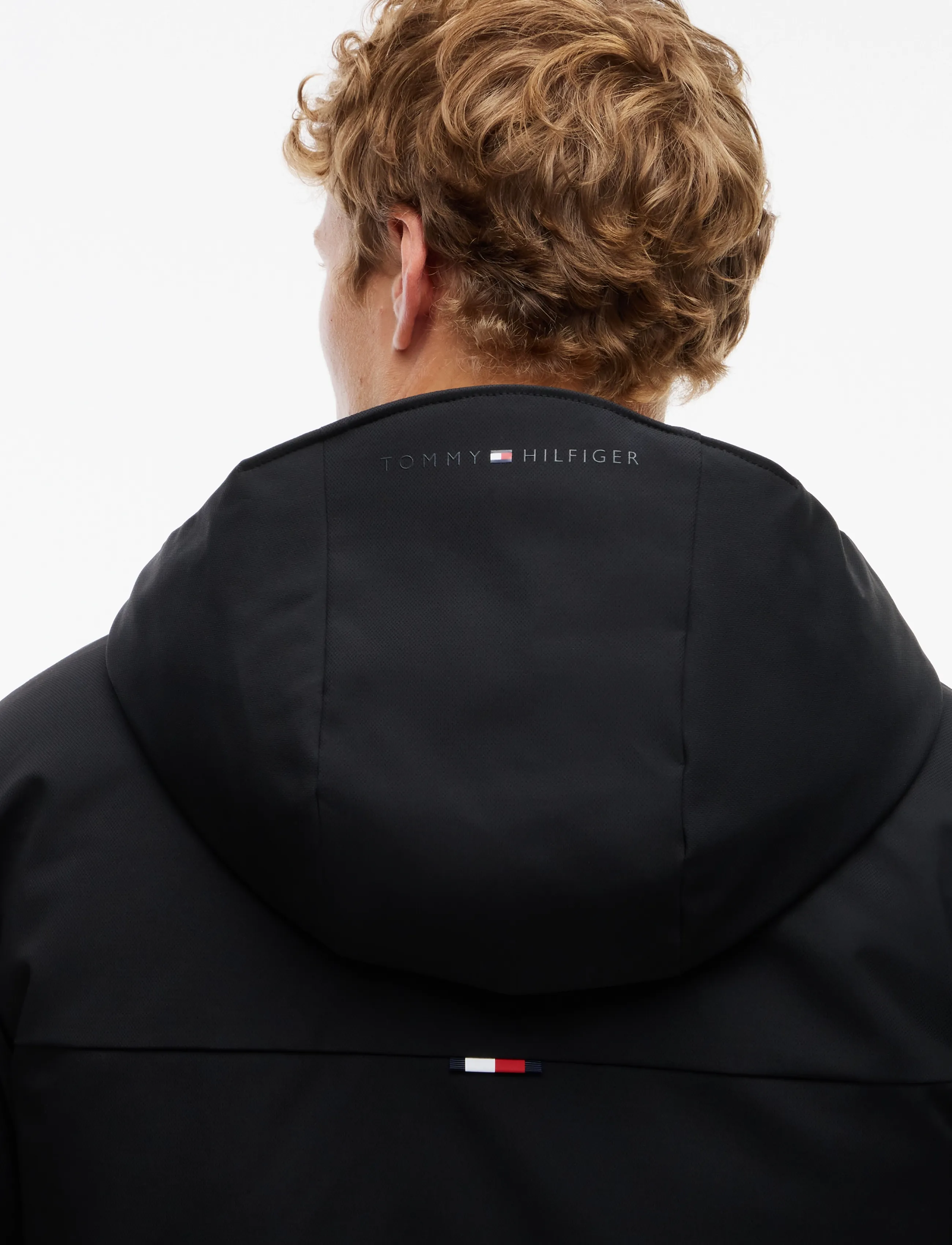 Tommy Hilfiger - TECH HOODED PADDED JACKET - padded jackets - black - 3