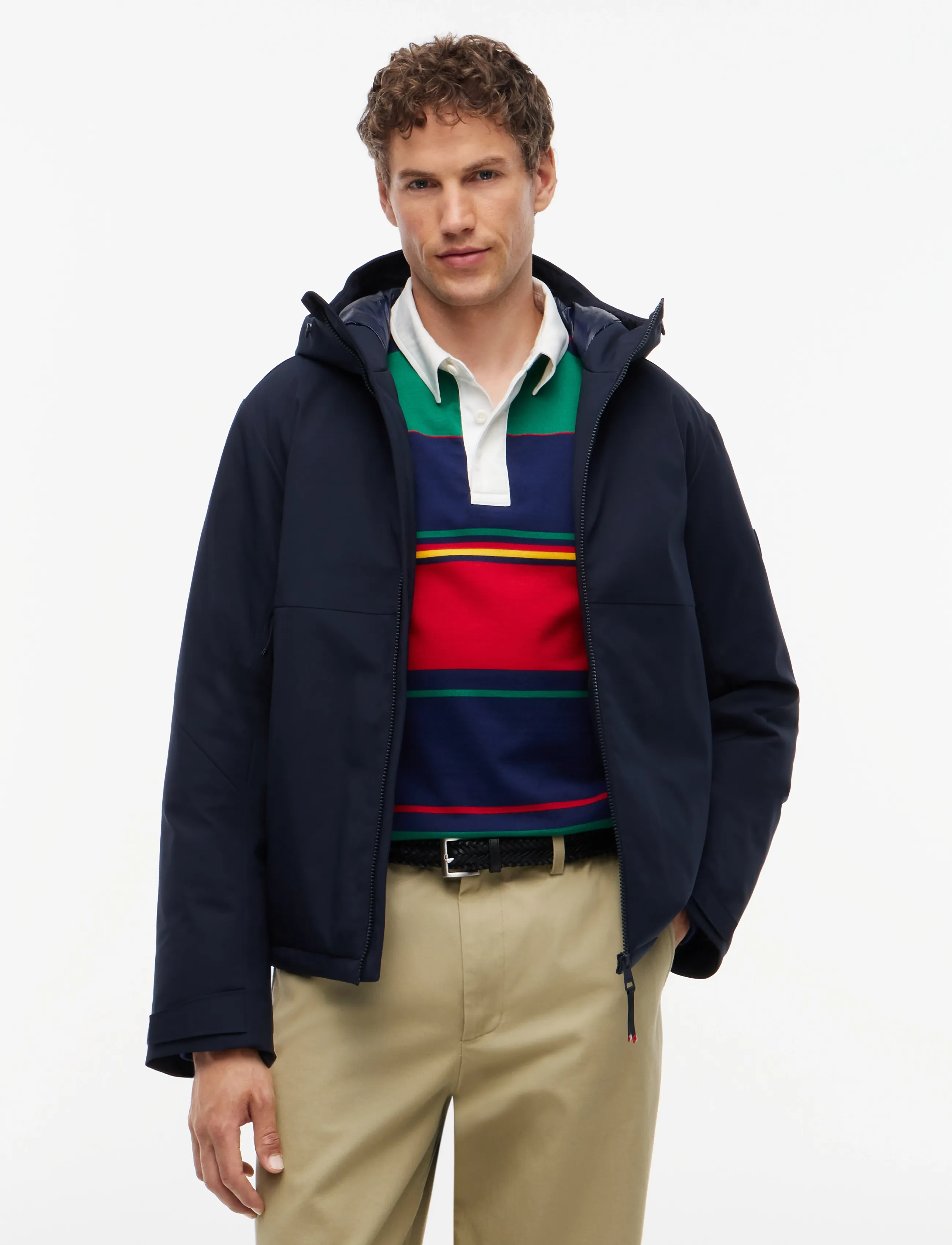 Tech Hooded Padded Jacket
