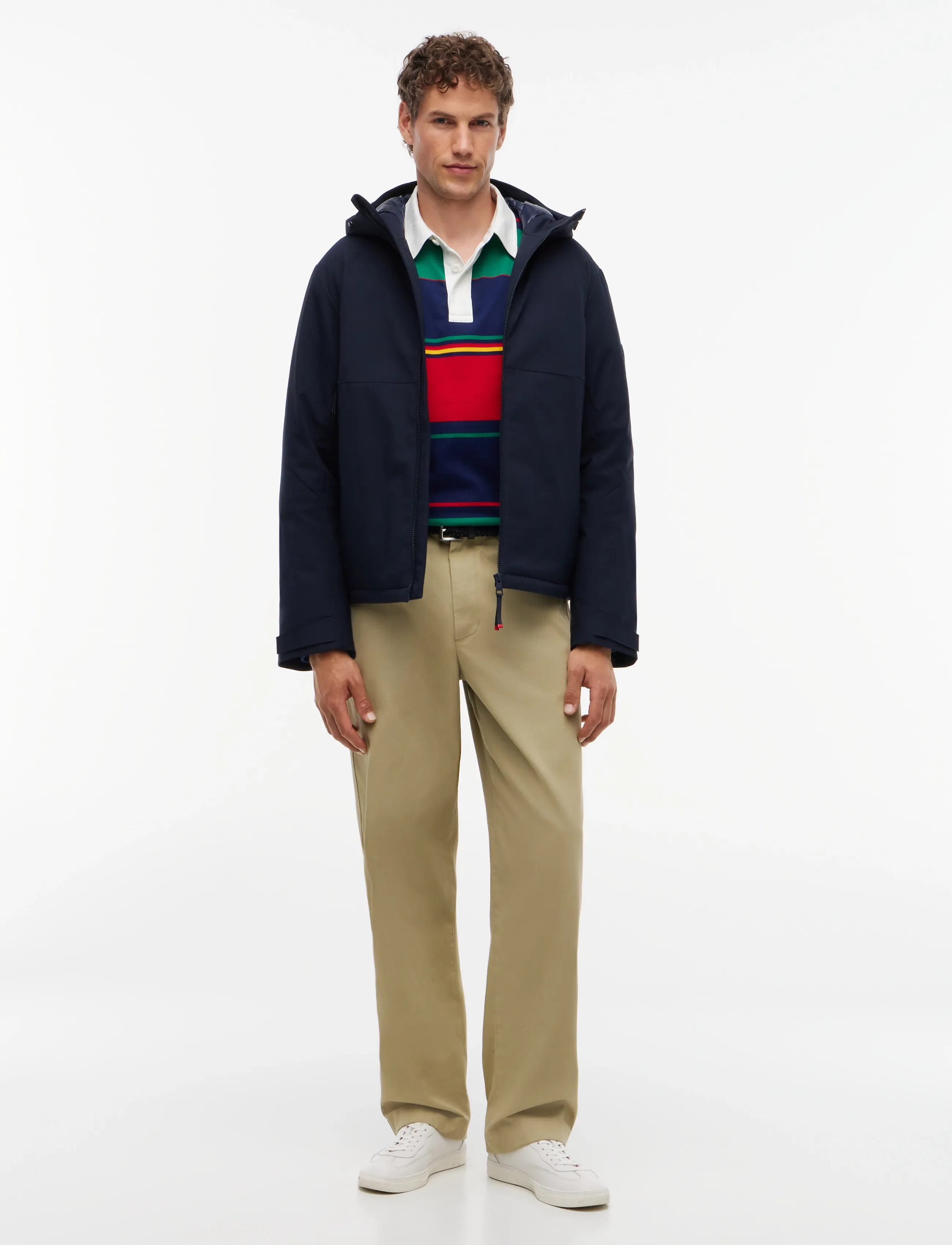 TOMMY HILFIGER Tech Hooded Padded Jacket jackor herr – bild 4