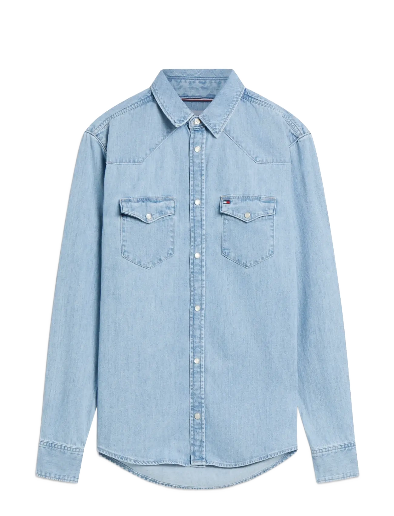 Tommy Hilfiger - WESTERN DENIM SHIRT CLOUDY BLUE - cloudy bue - 1