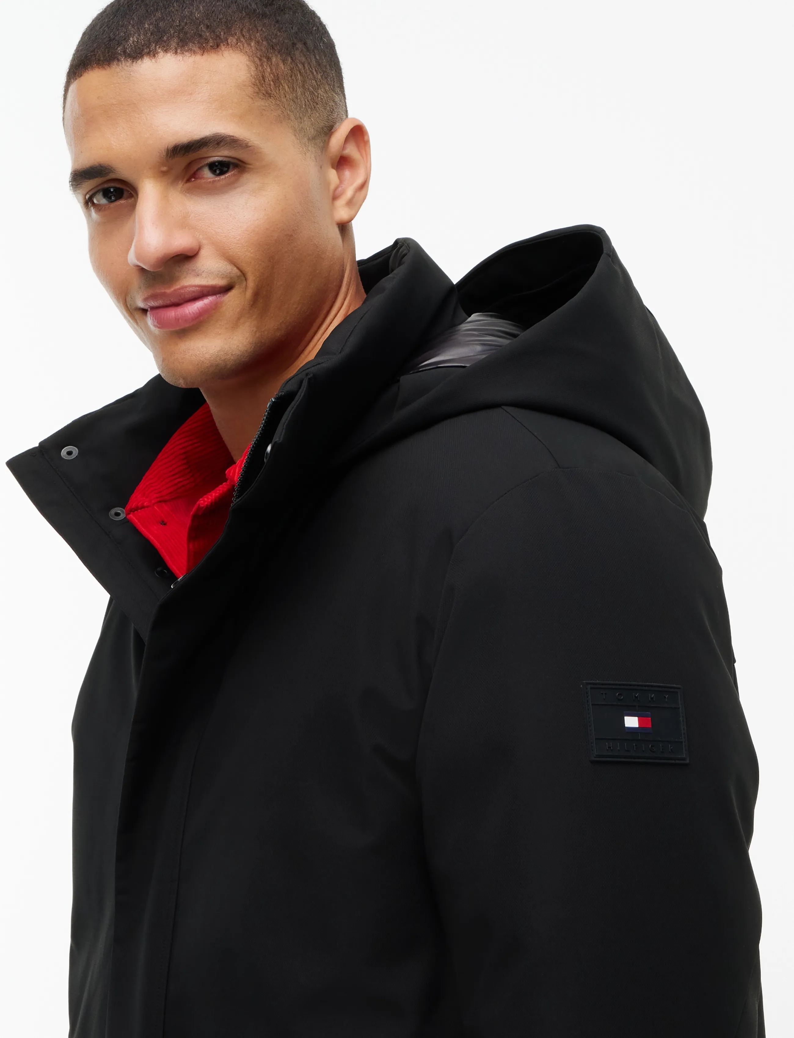 Tommy Hilfiger - TECH HOODED PADDED PARKA - parkas - black - 3