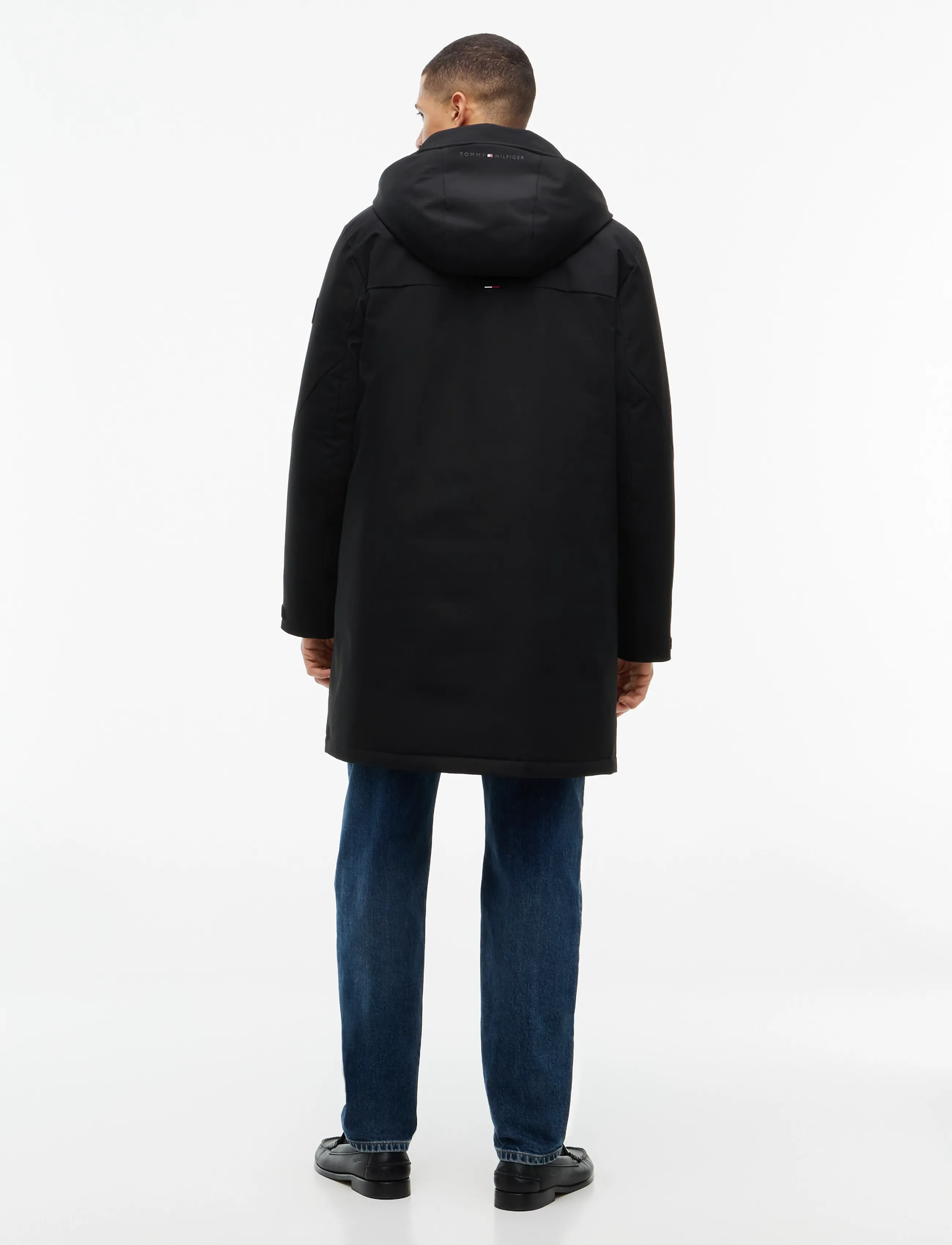 Tommy Hilfiger - TECH HOODED PADDED PARKA - parkas - black - 4