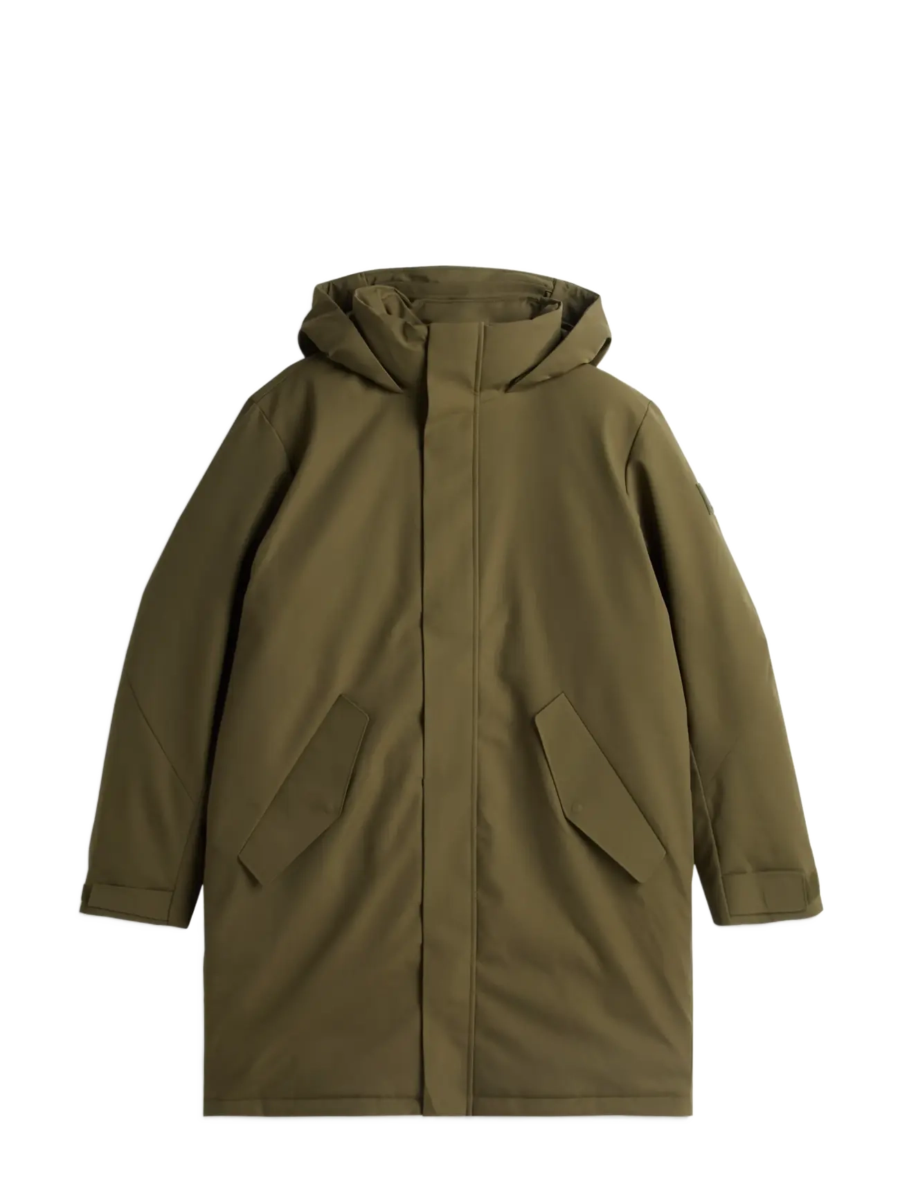 Tommy Hilfiger - TECH HOODED PADDED PARKA - parkas - huntsman green - 1