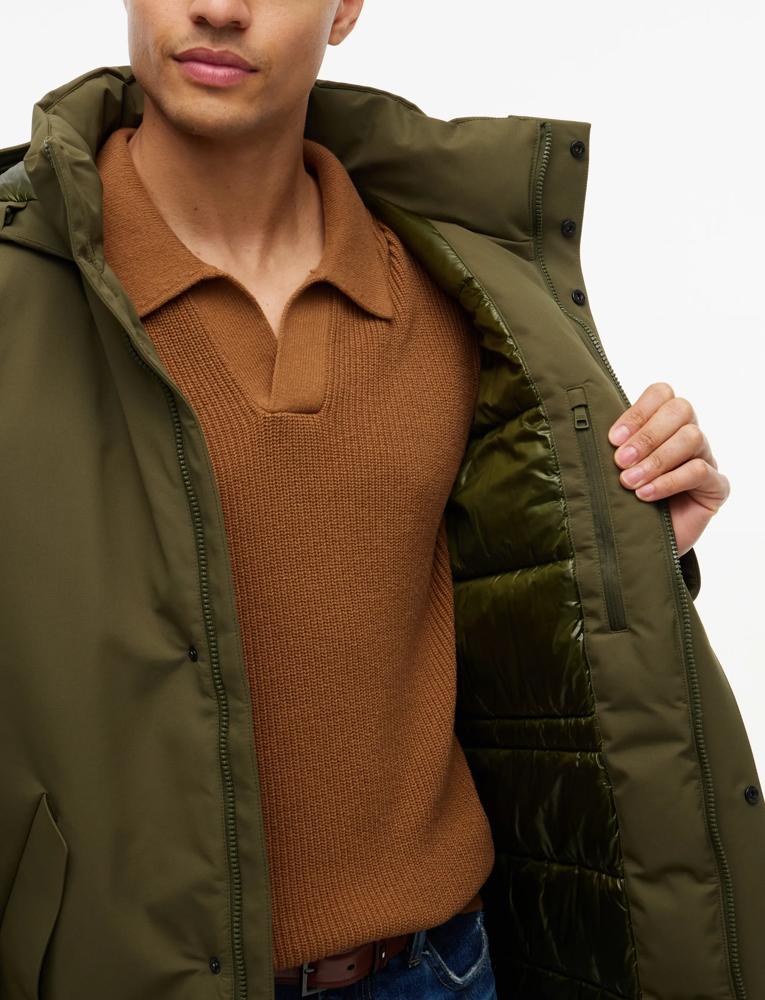 Tommy Hilfiger - TECH HOODED PADDED PARKA - parkas - huntsman green - 3