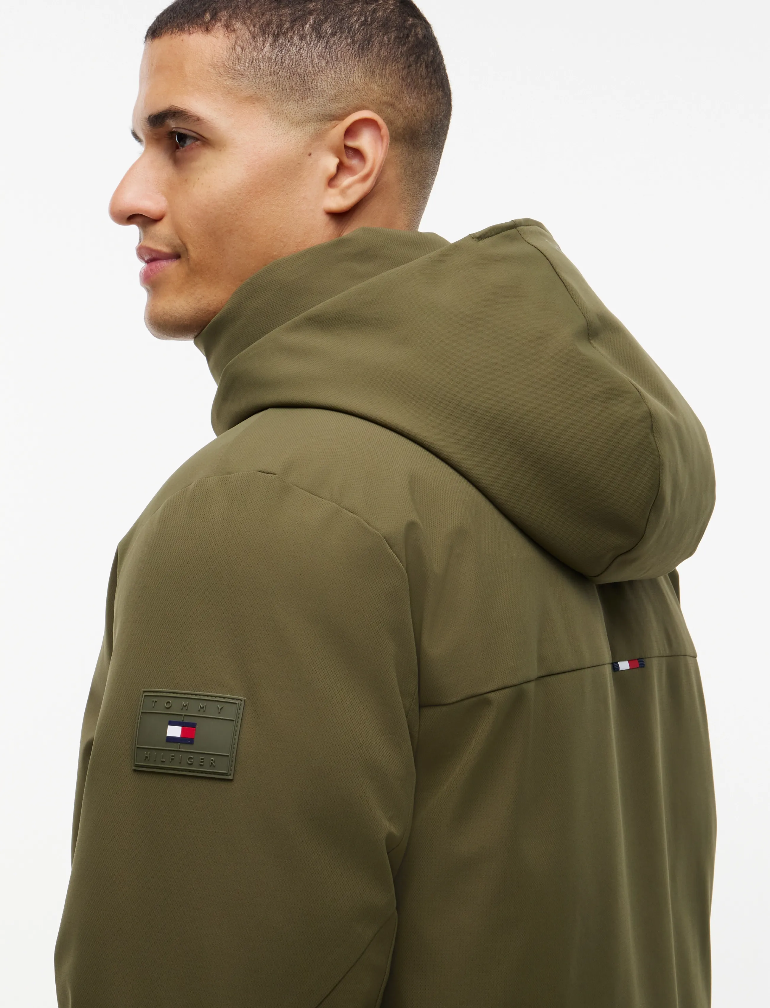 Tommy Hilfiger - TECH HOODED PADDED PARKA - parkas - huntsman green - 4