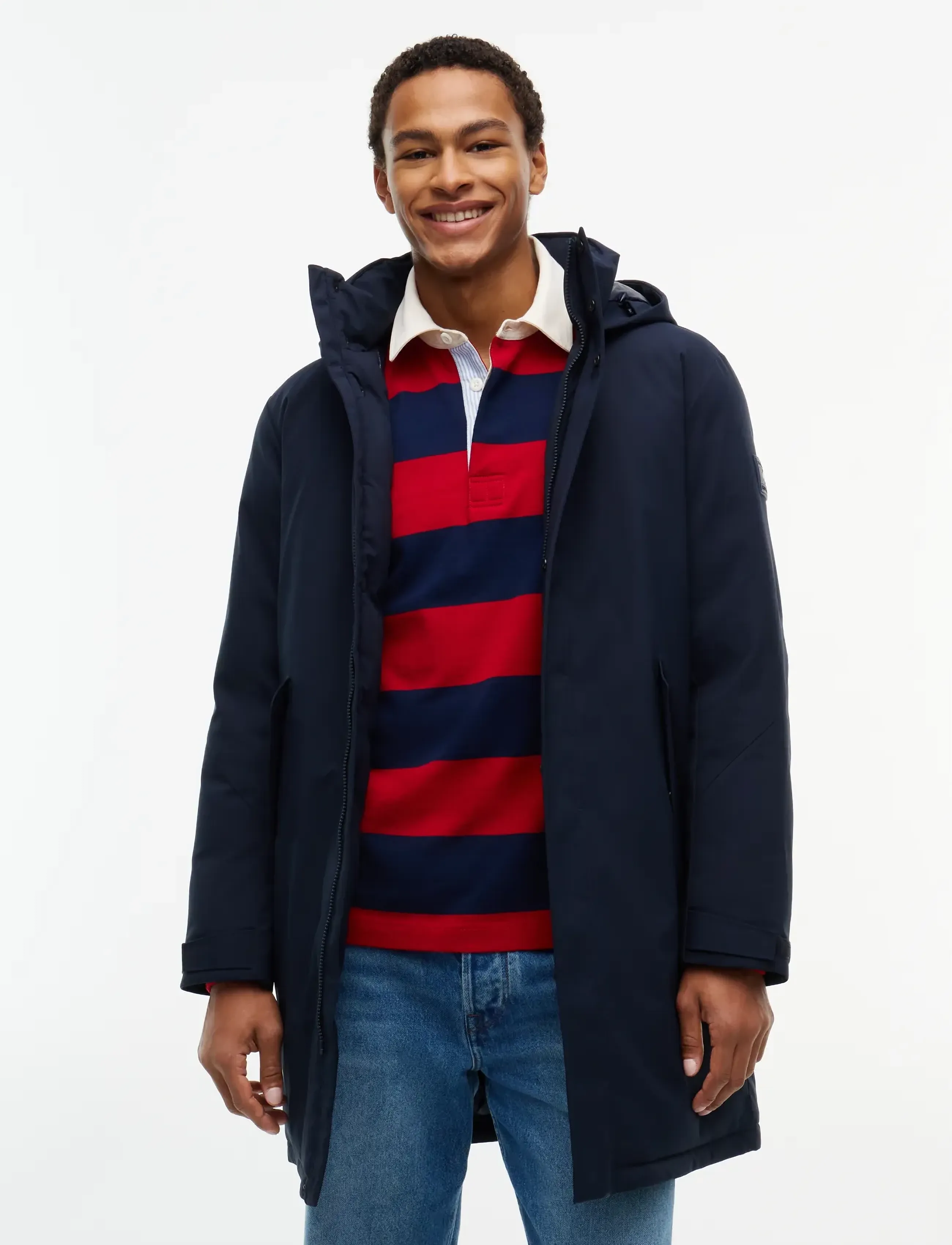 Tommy Hilfiger - TECH HOODED PADDED PARKA - winterjacken - navy blue - 2