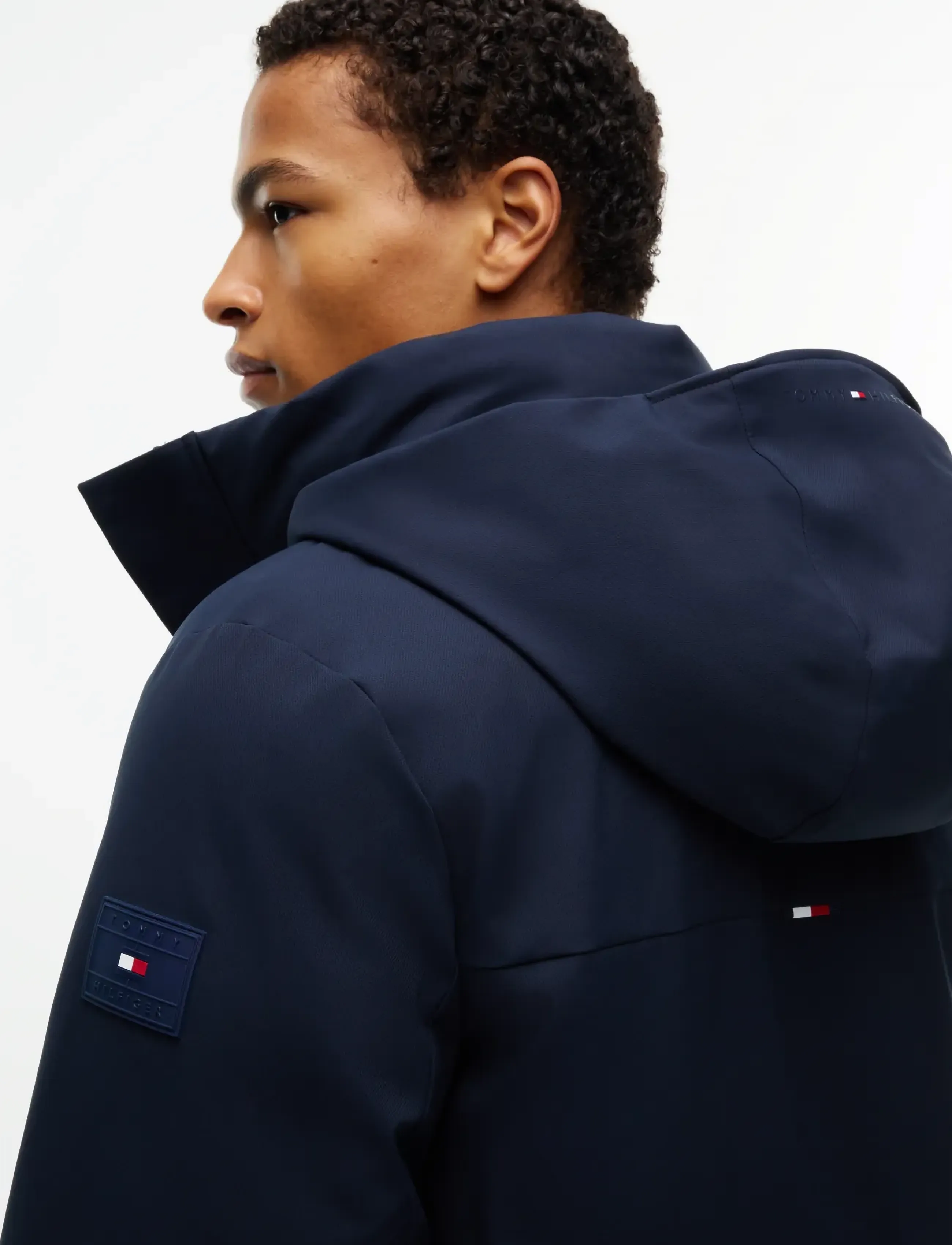 Tommy Hilfiger - TECH HOODED PADDED PARKA - winterjacken - navy blue - 3